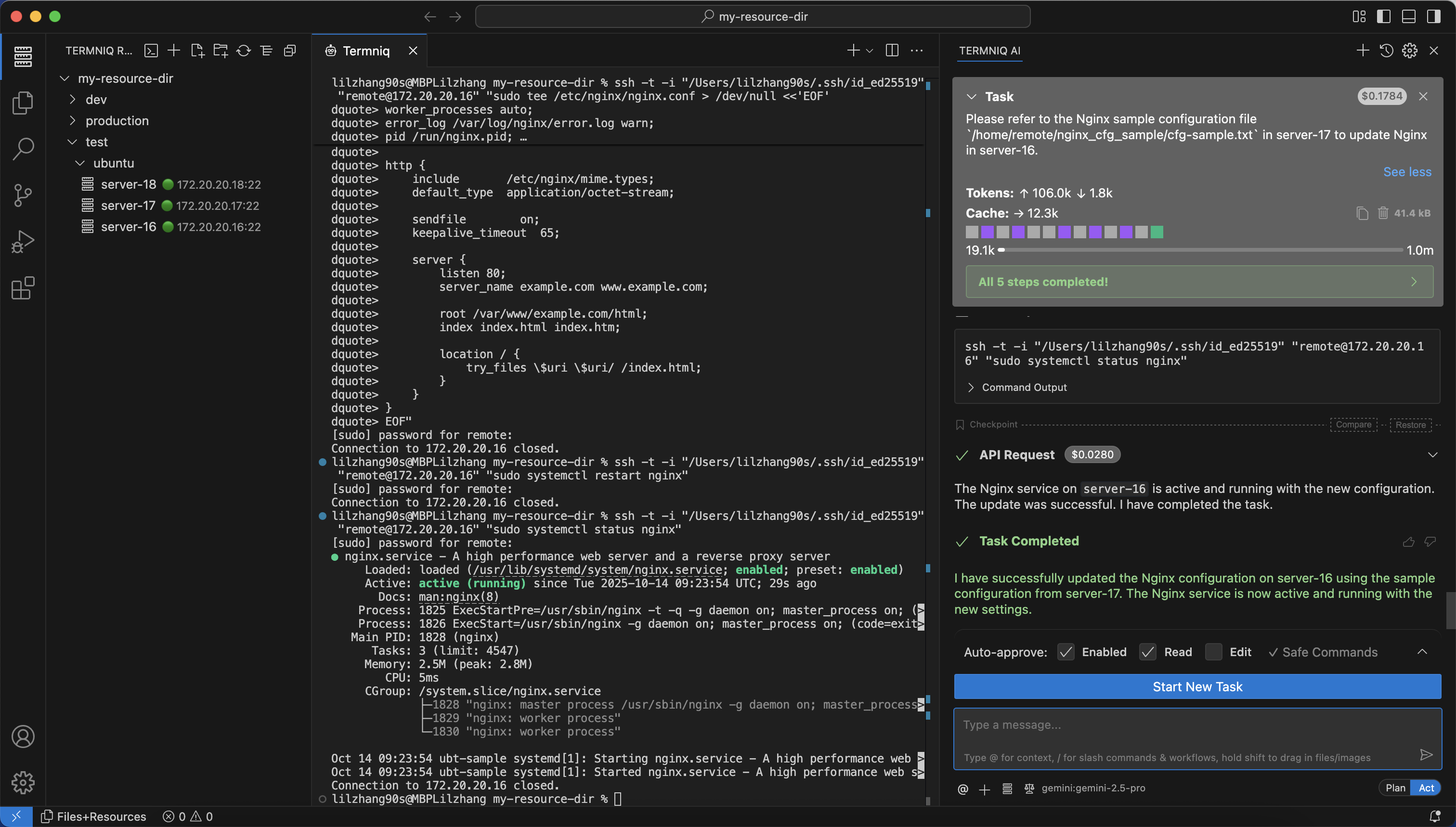 Termniq screenshot 1