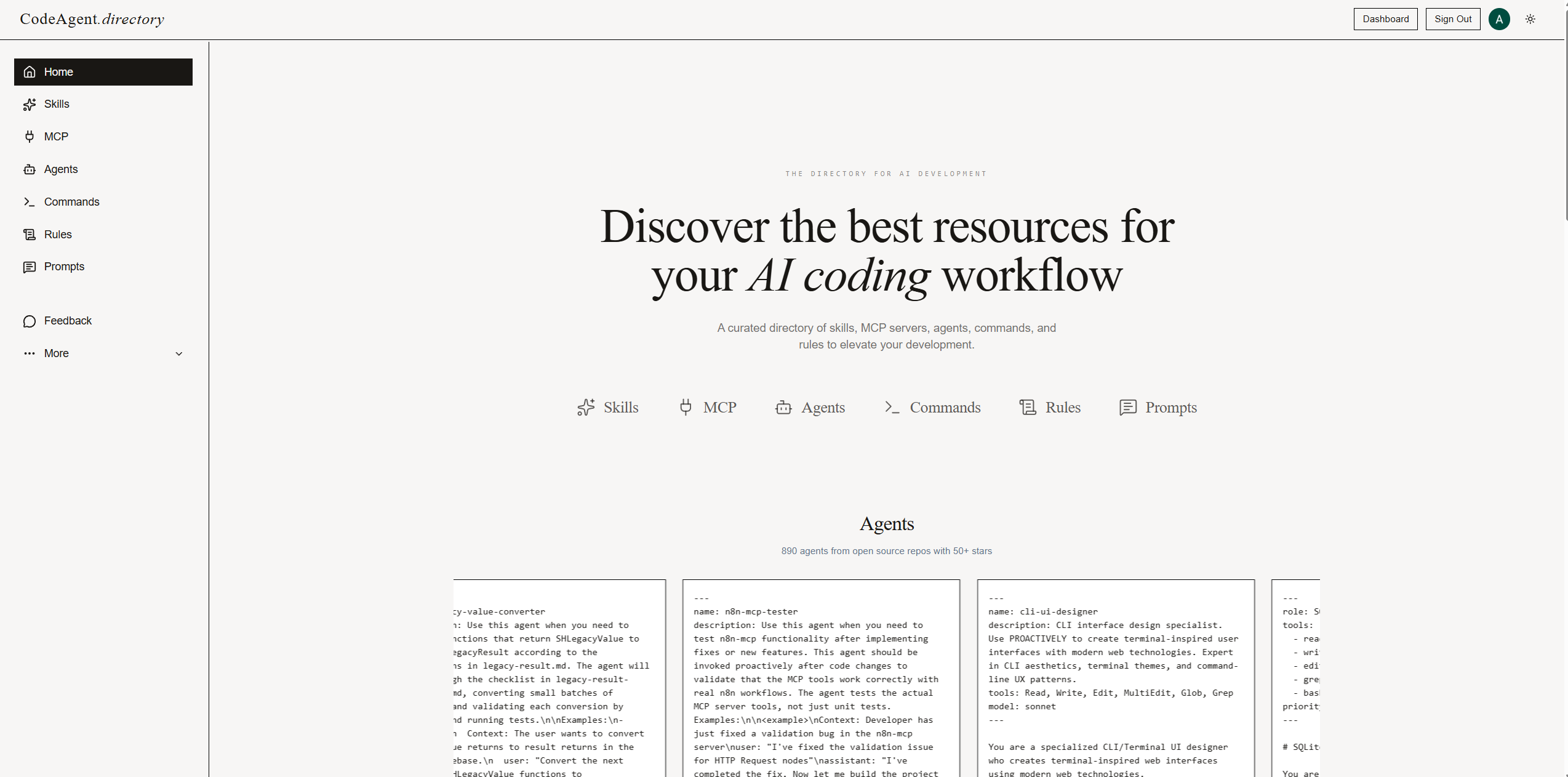 CodeAgent.Directory screenshot 1
