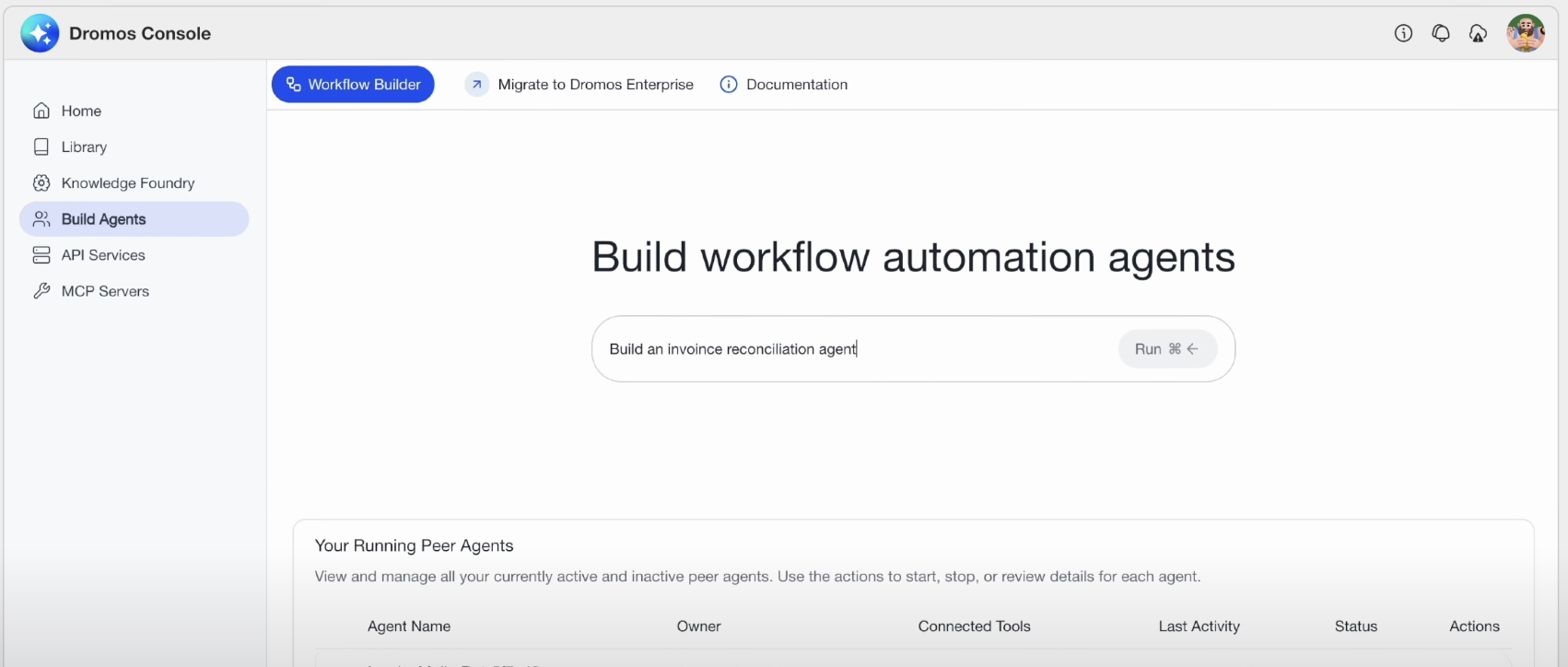 Introducing Dromos Console screenshot 3