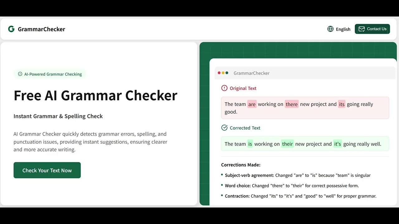 AI Grammar Checker screenshot 1