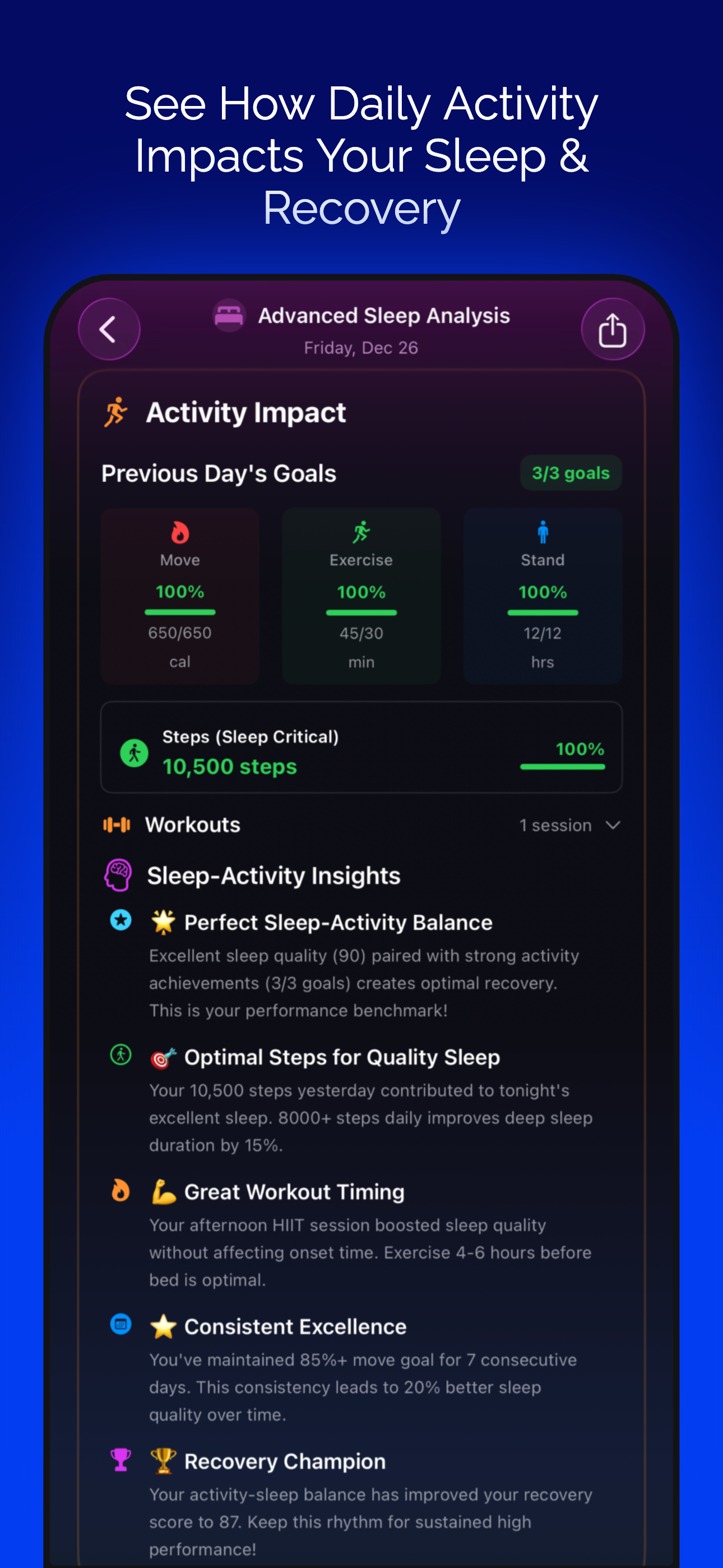 FitRest: Sleep & Heart Tracker screenshot 5