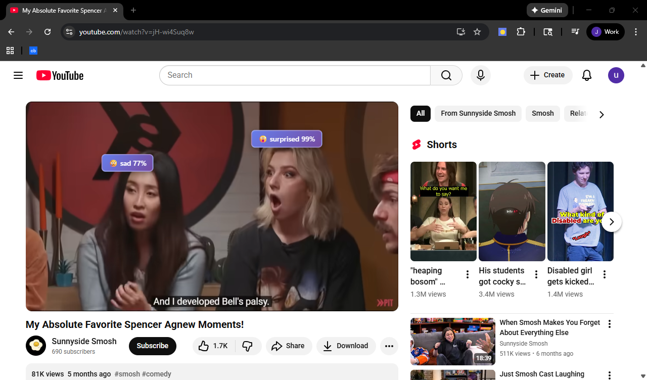 Emovision Open Source Chrome Extension screenshot 4