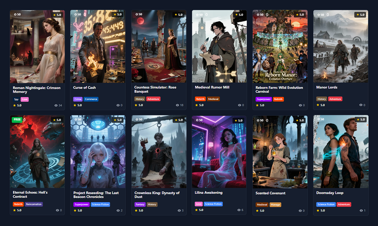 aistory.world screenshot 4