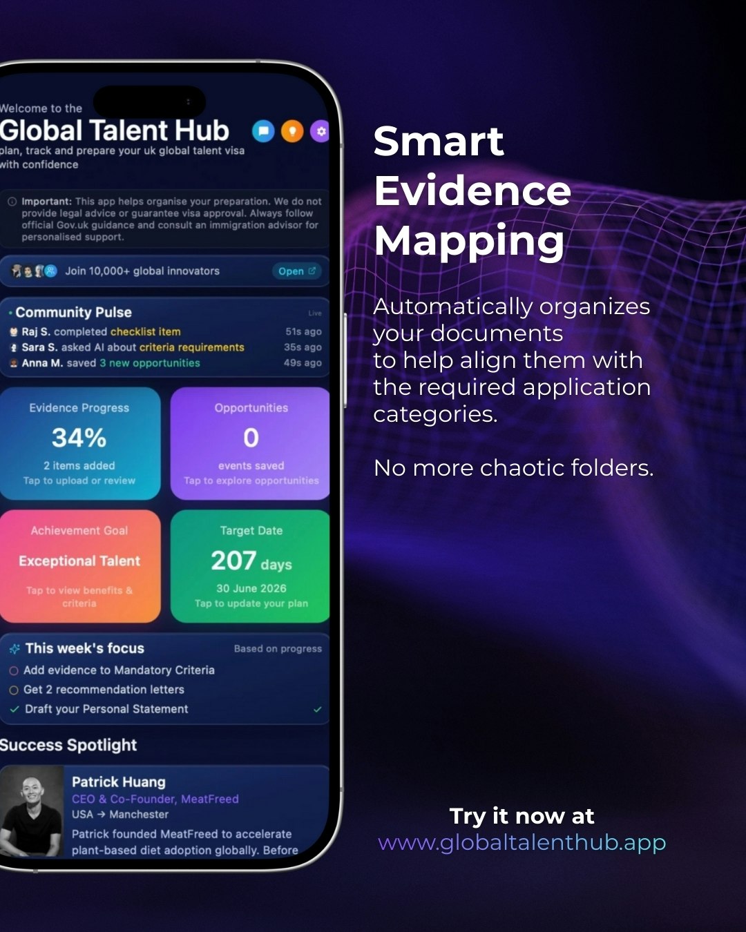 Global Talent Hub screenshot 2