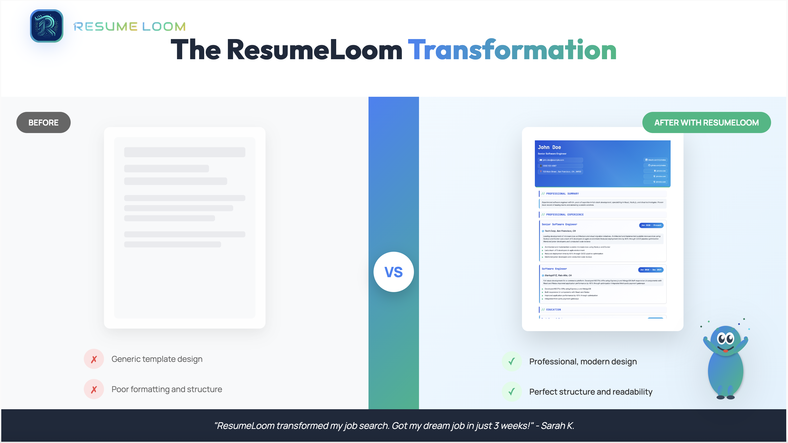 Resume Loom screenshot 8
