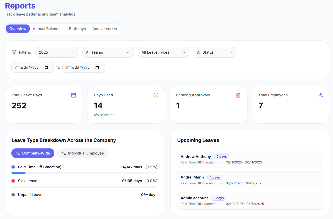 dayoffdesk screenshot 9