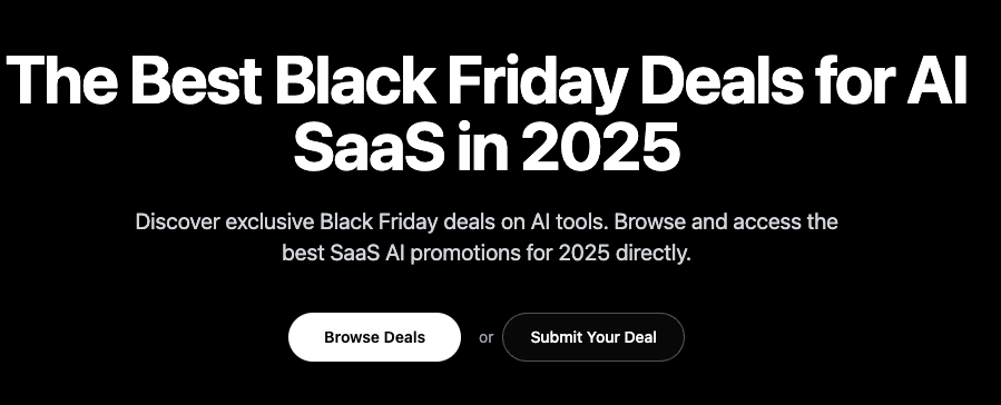 The Black Friday AI screenshot 1