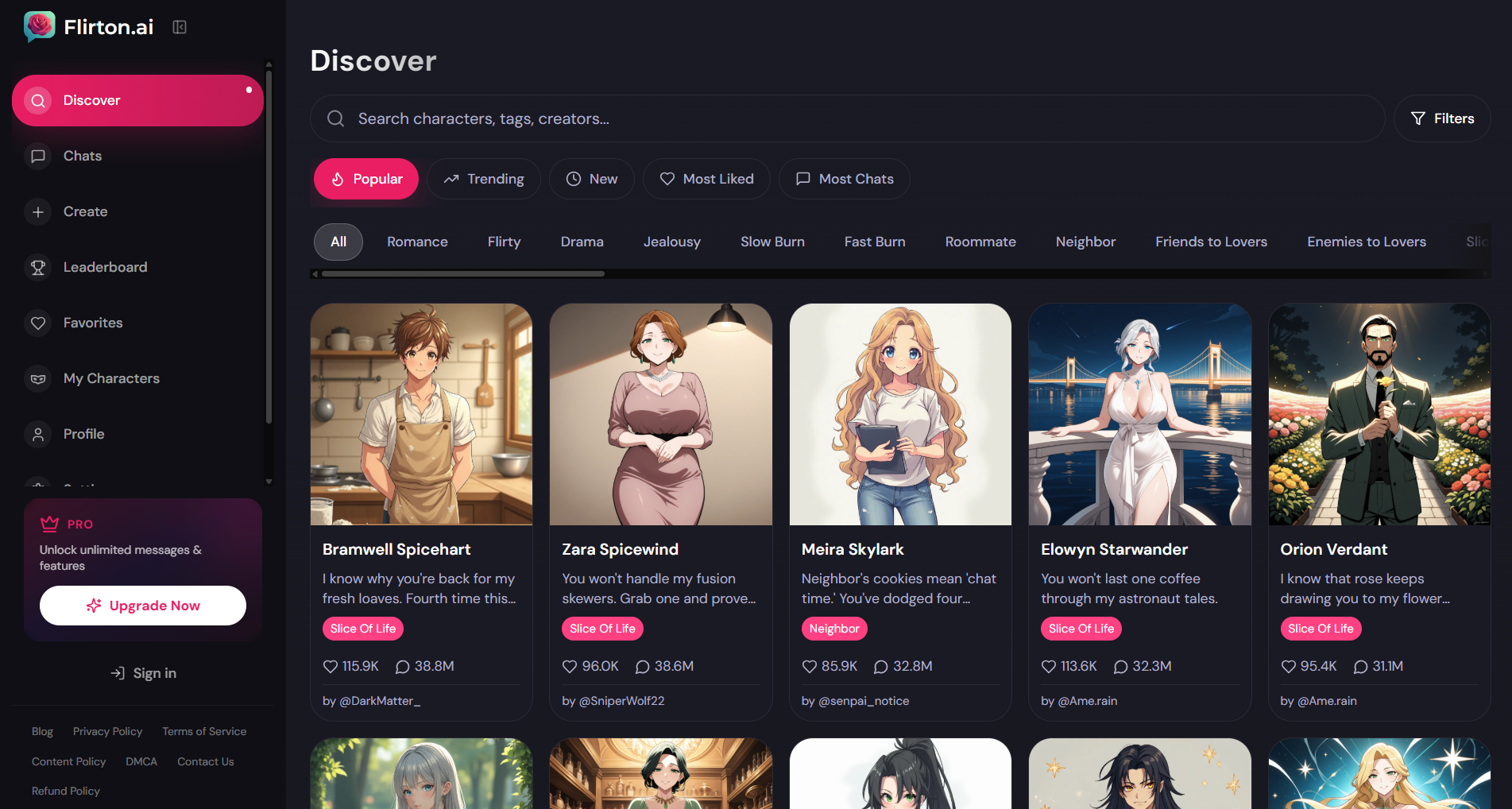 Flirton AI screenshot 1