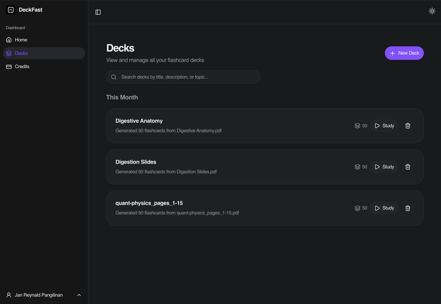 DeckFast screenshot 3
