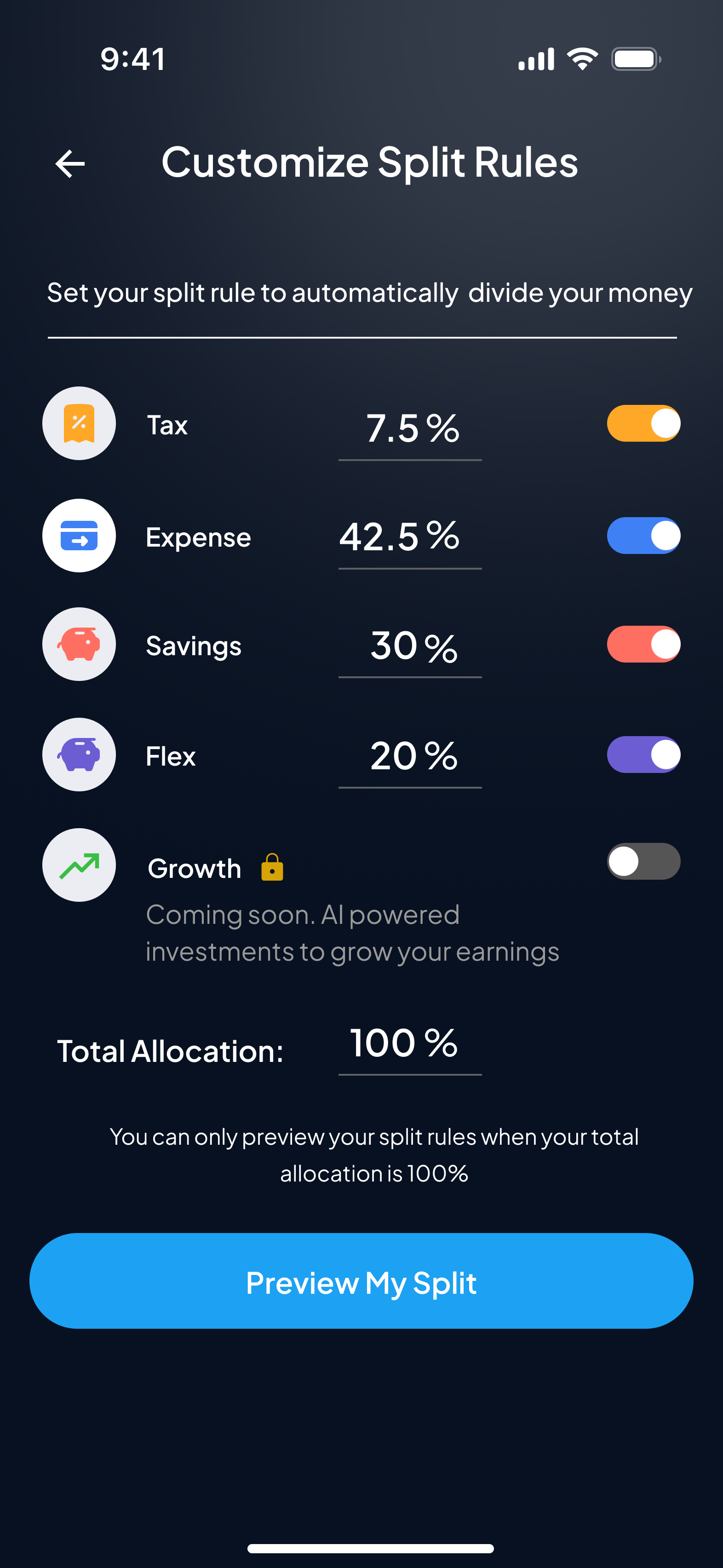 VaultSplit - Your AI CFO screenshot 4