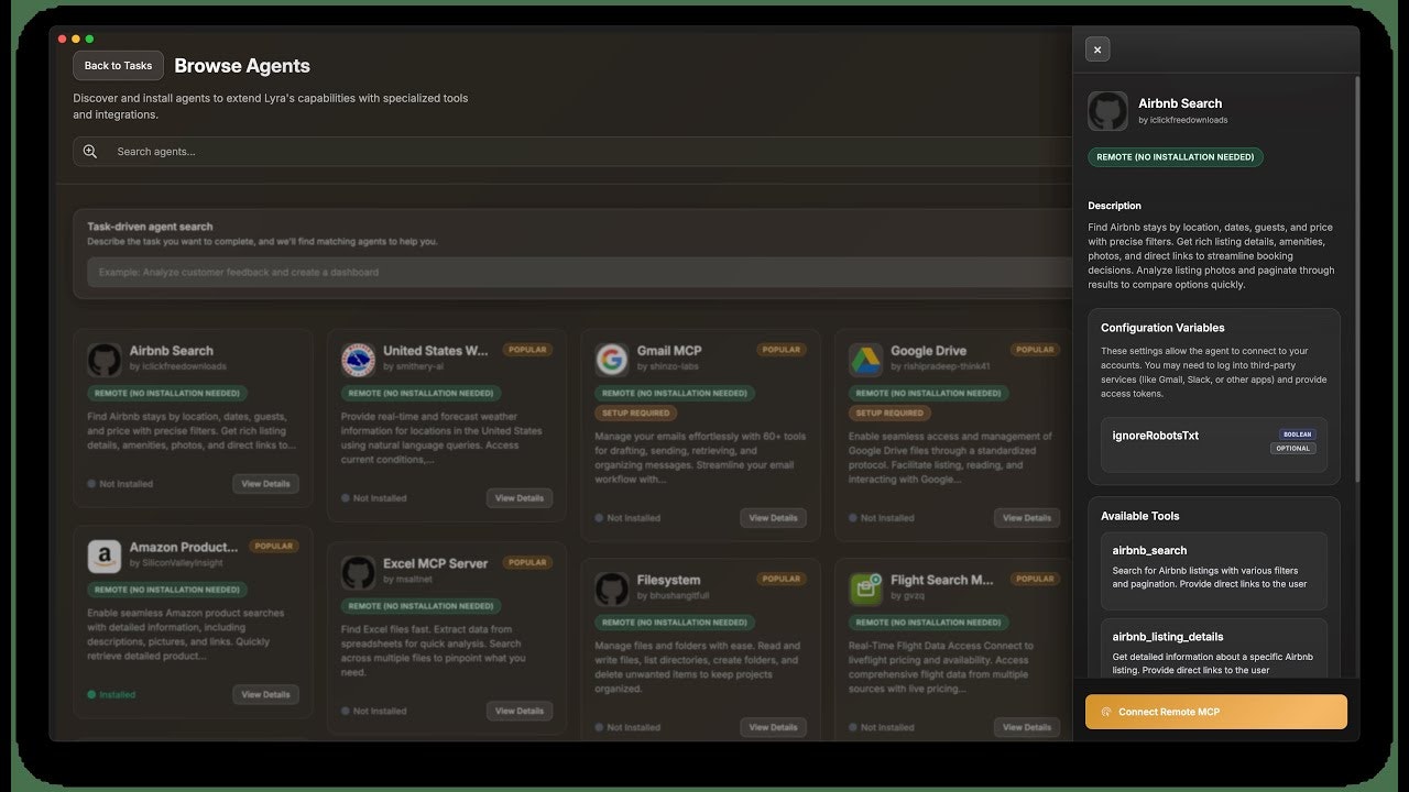 Lyra screenshot 1