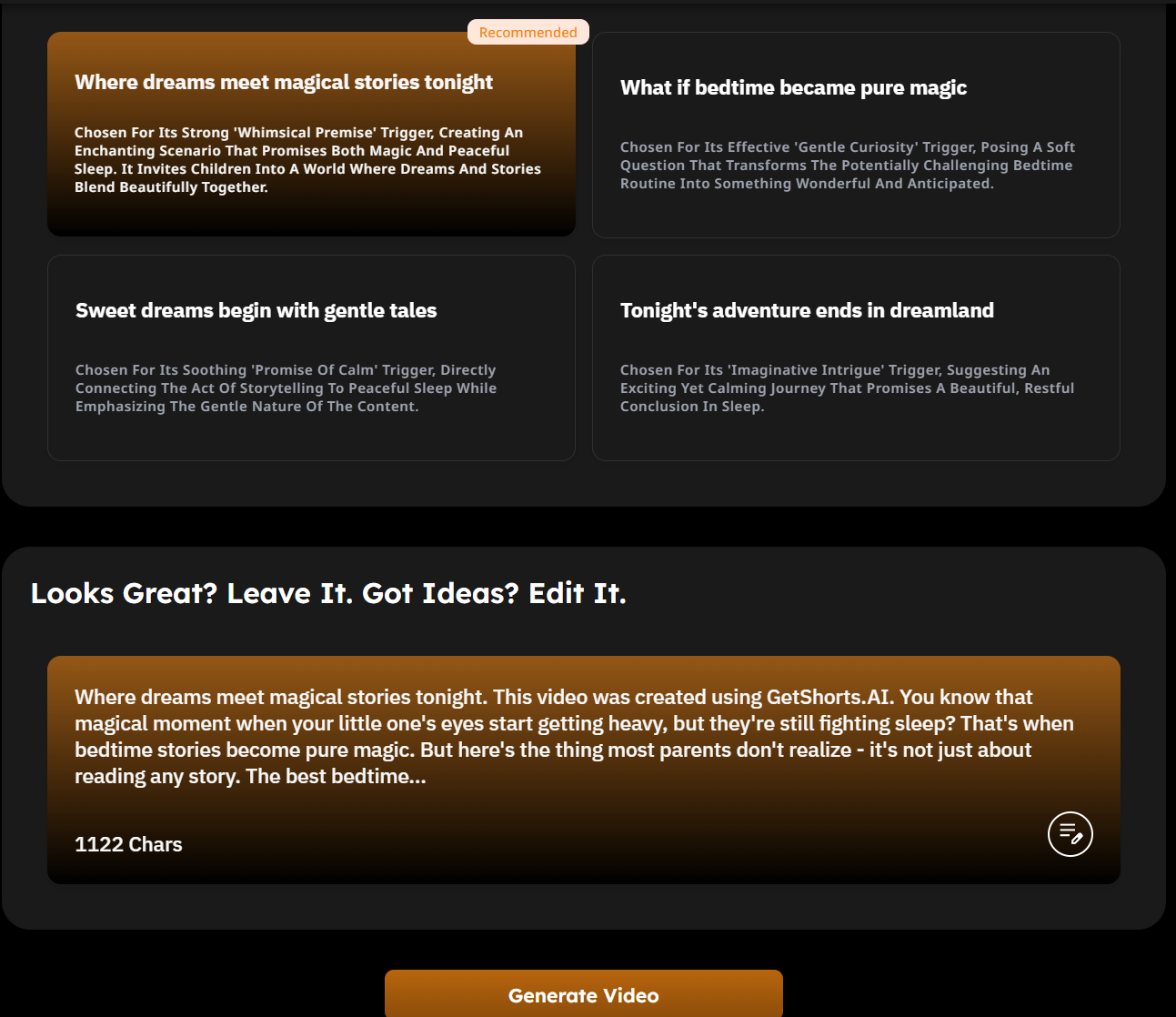 Faceless Shorts - Get Shorts screenshot 3