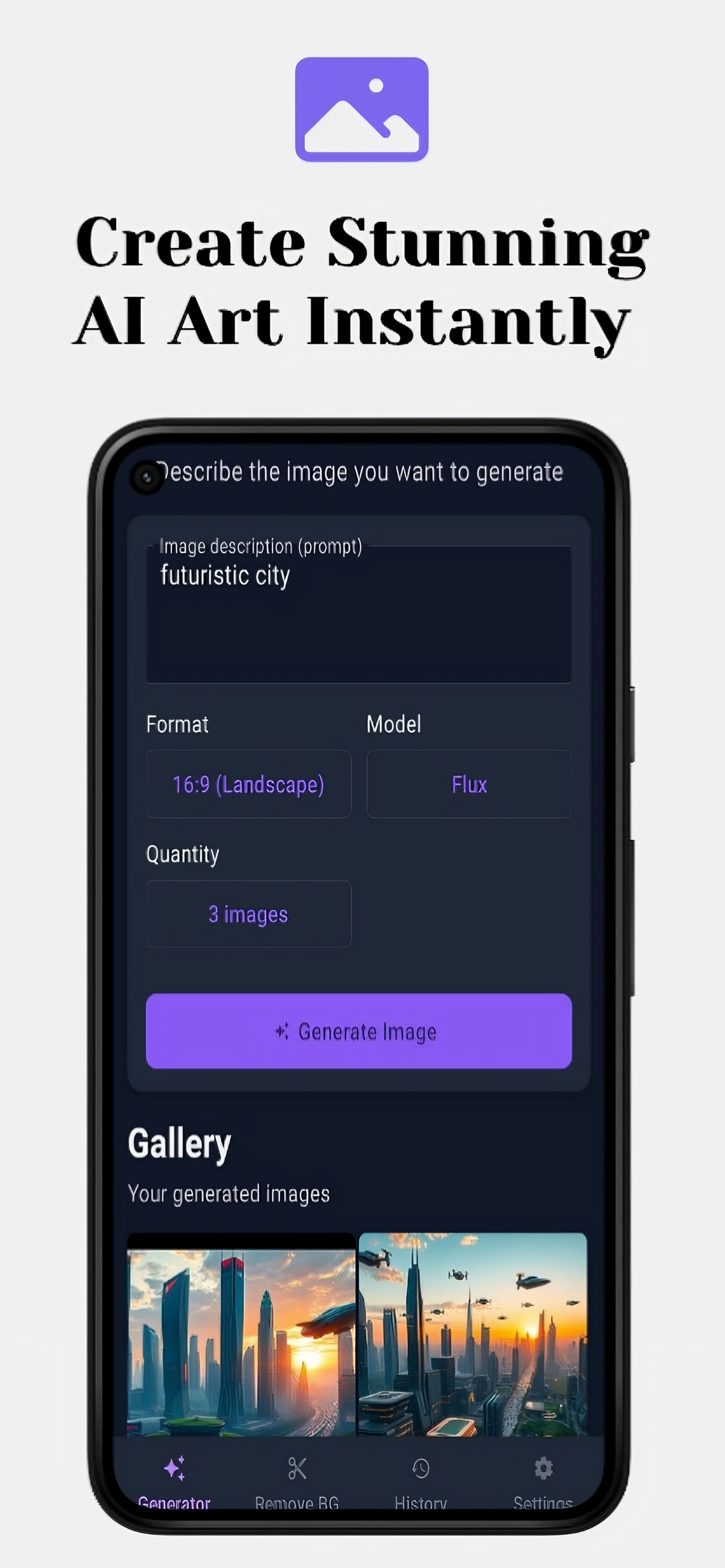 Dallie AI Generator: AI Art Studio screenshot 2