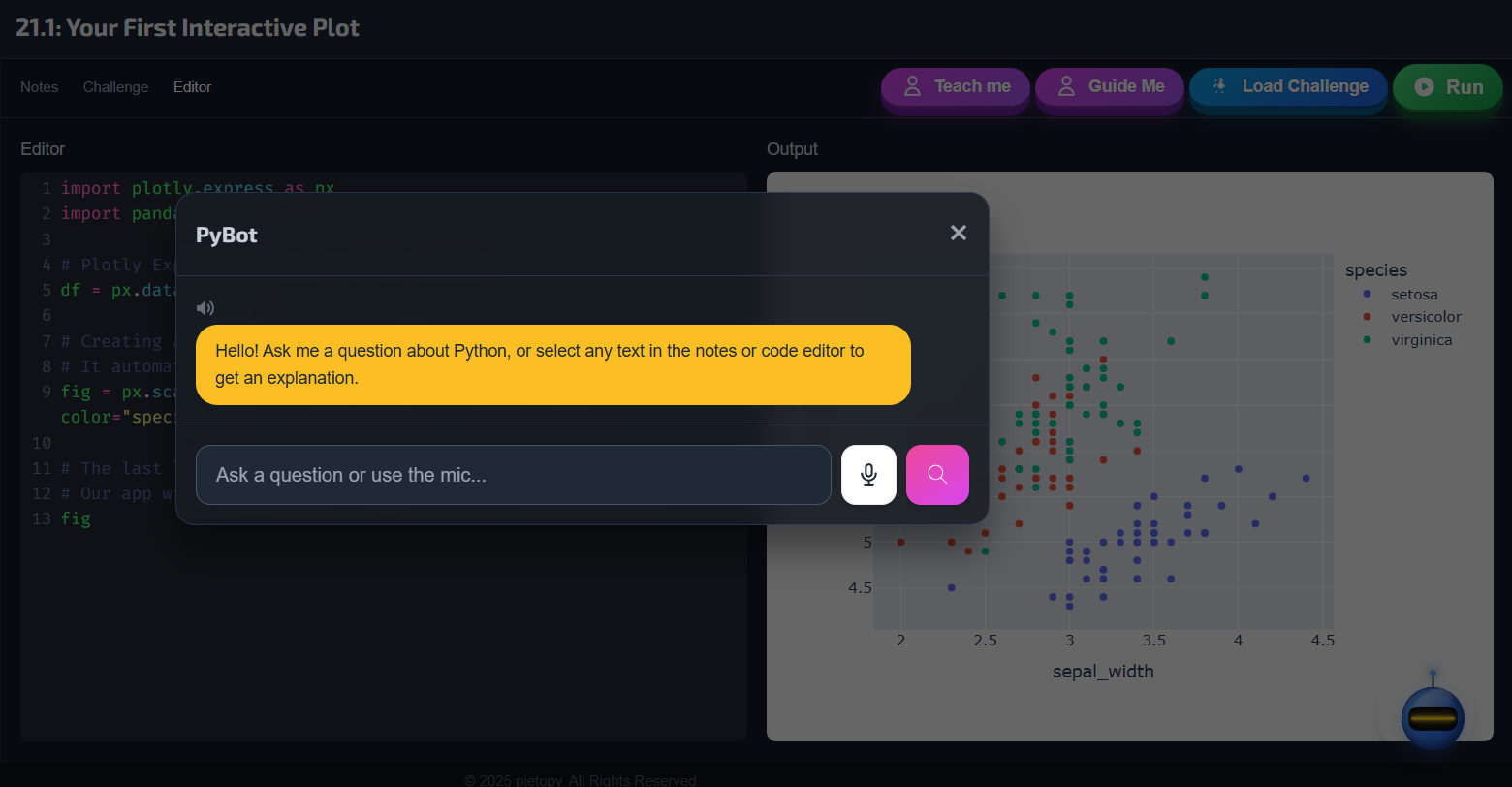 Pietopy - Stop learning | Start building screenshot 5