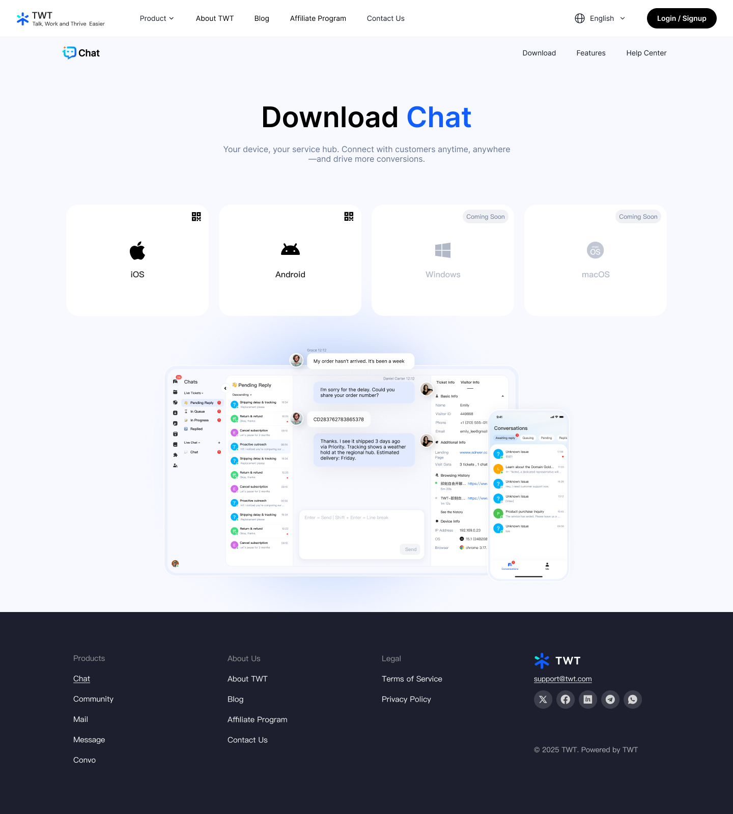 TWT Chat screenshot 3