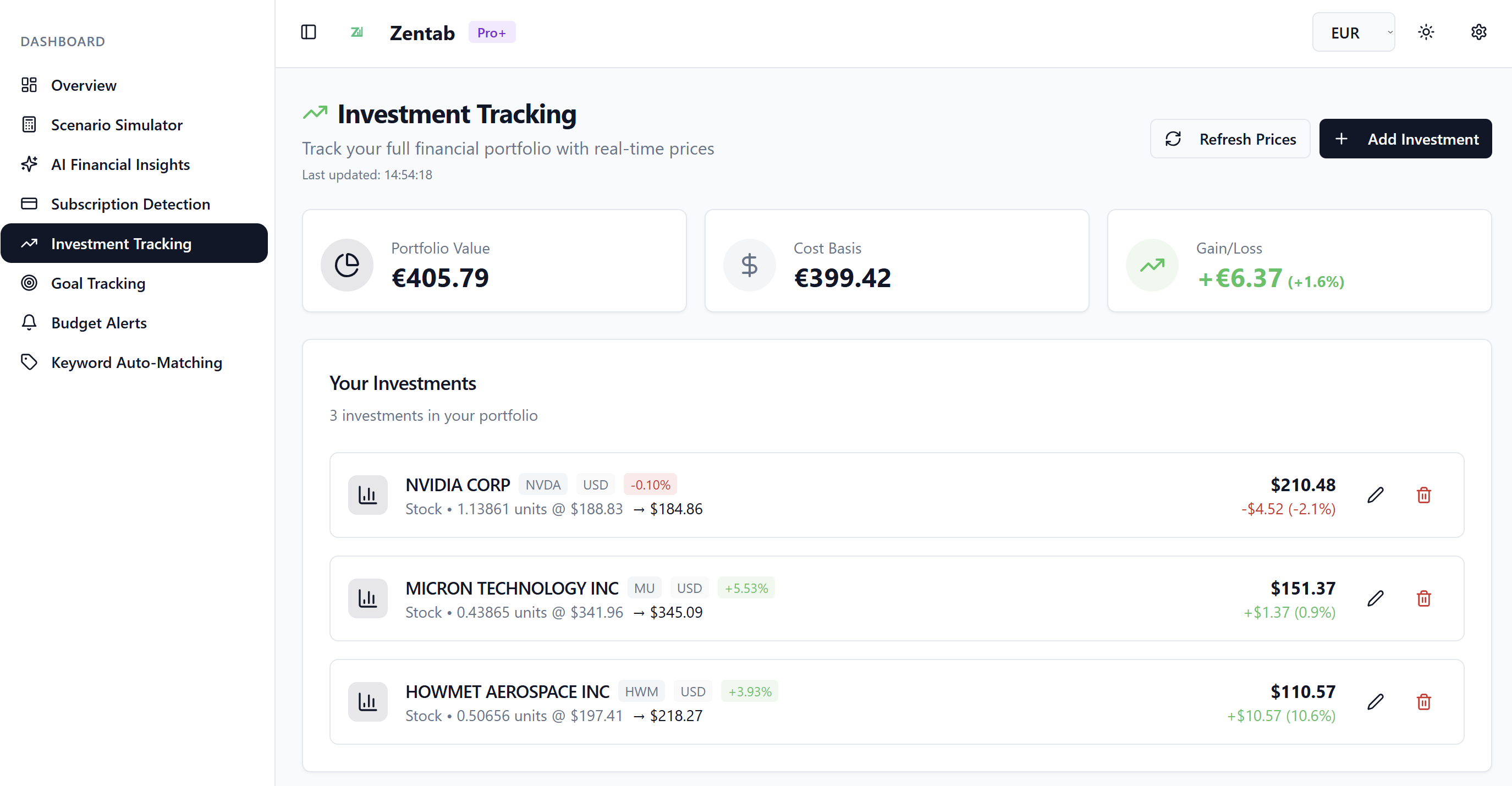 ZenTab screenshot 3