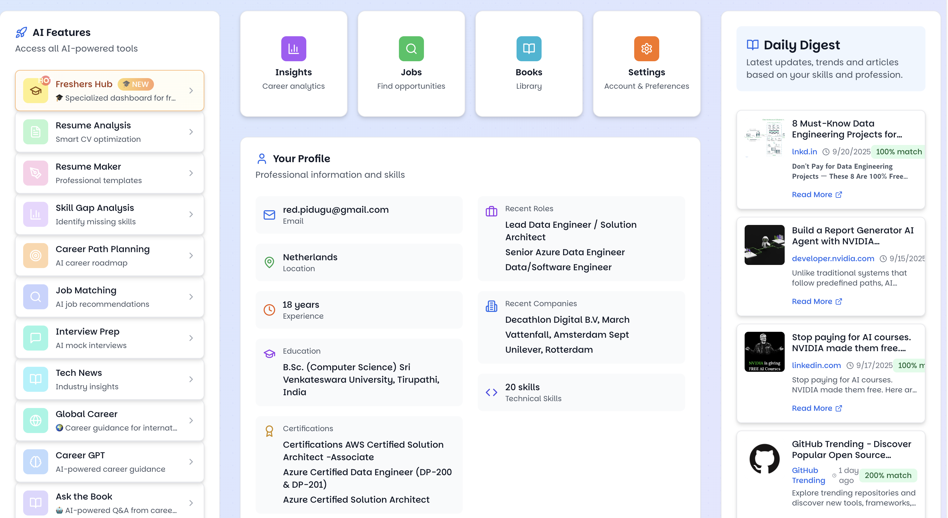 Career Compass AI screenshot 3