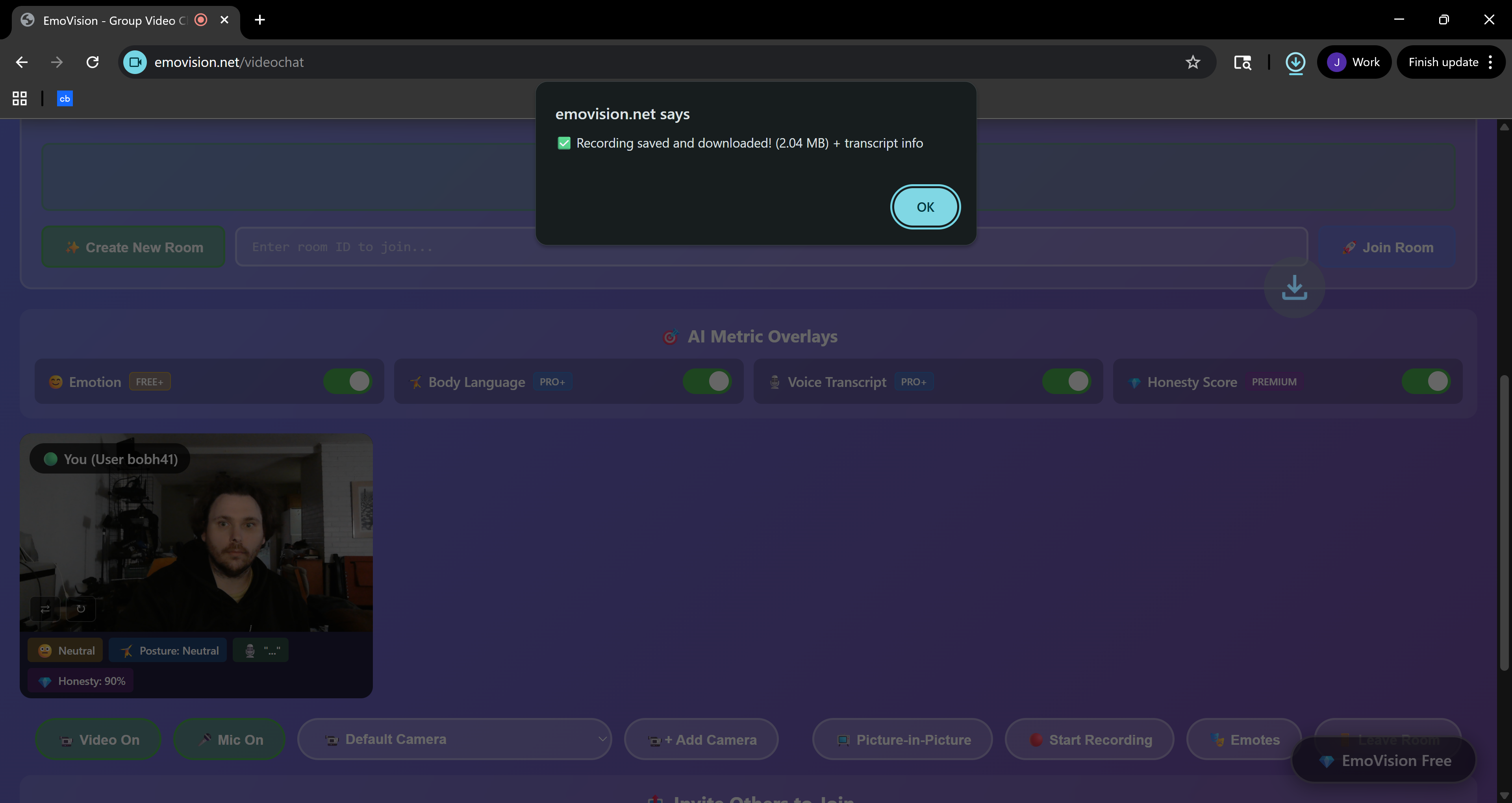 EmoVision screenshot 3