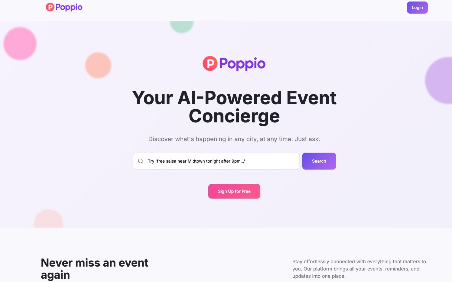 Poppio screenshot 1
