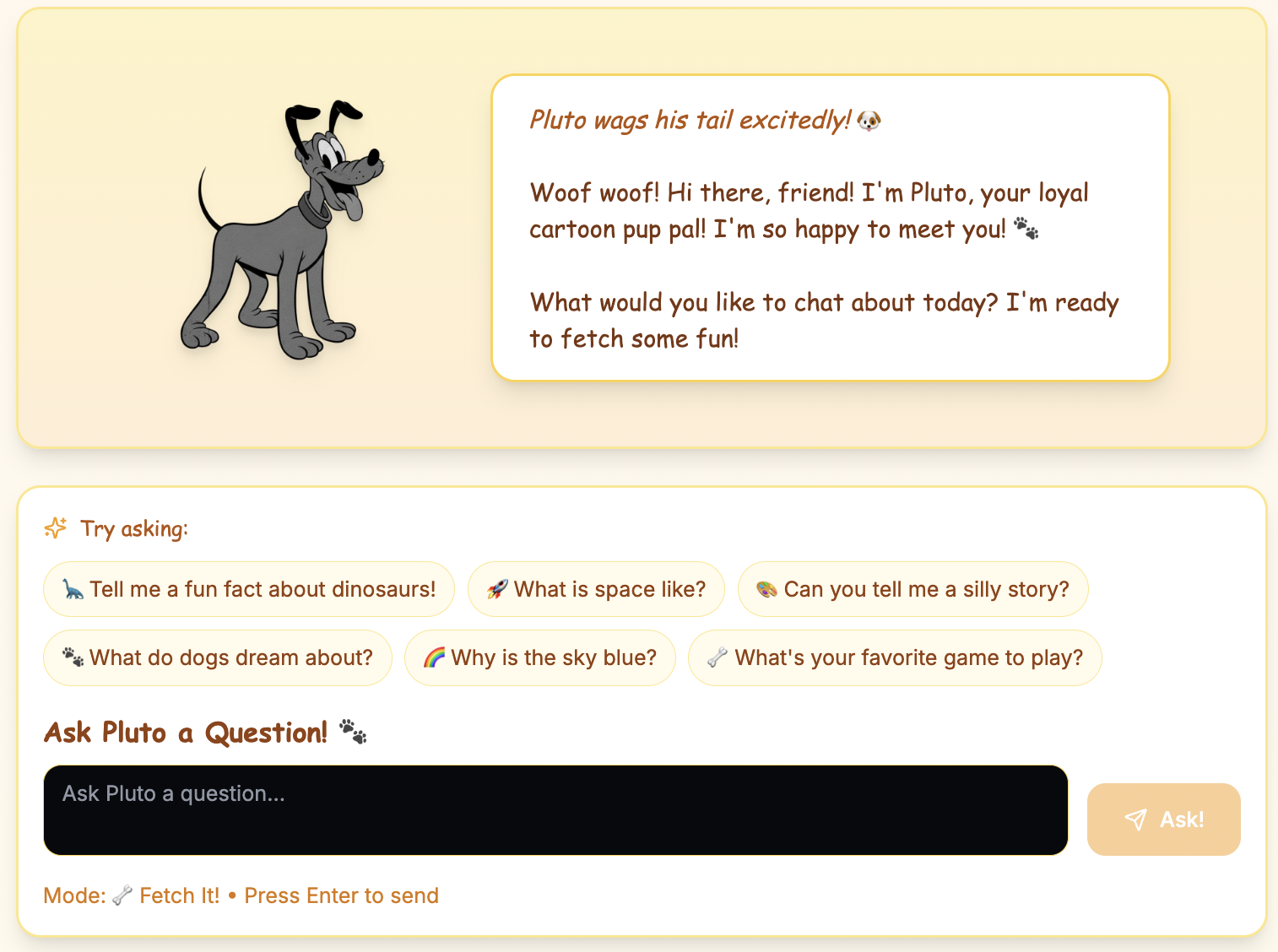 Pluto GPT screenshot 3