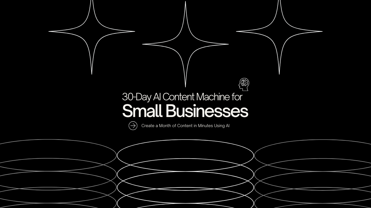 AI Content Machine For Small Businesses screenshot 1