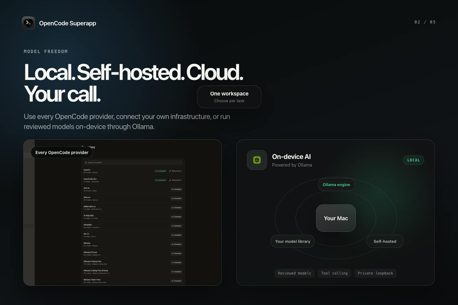 OpenCode Superapp screenshot 2