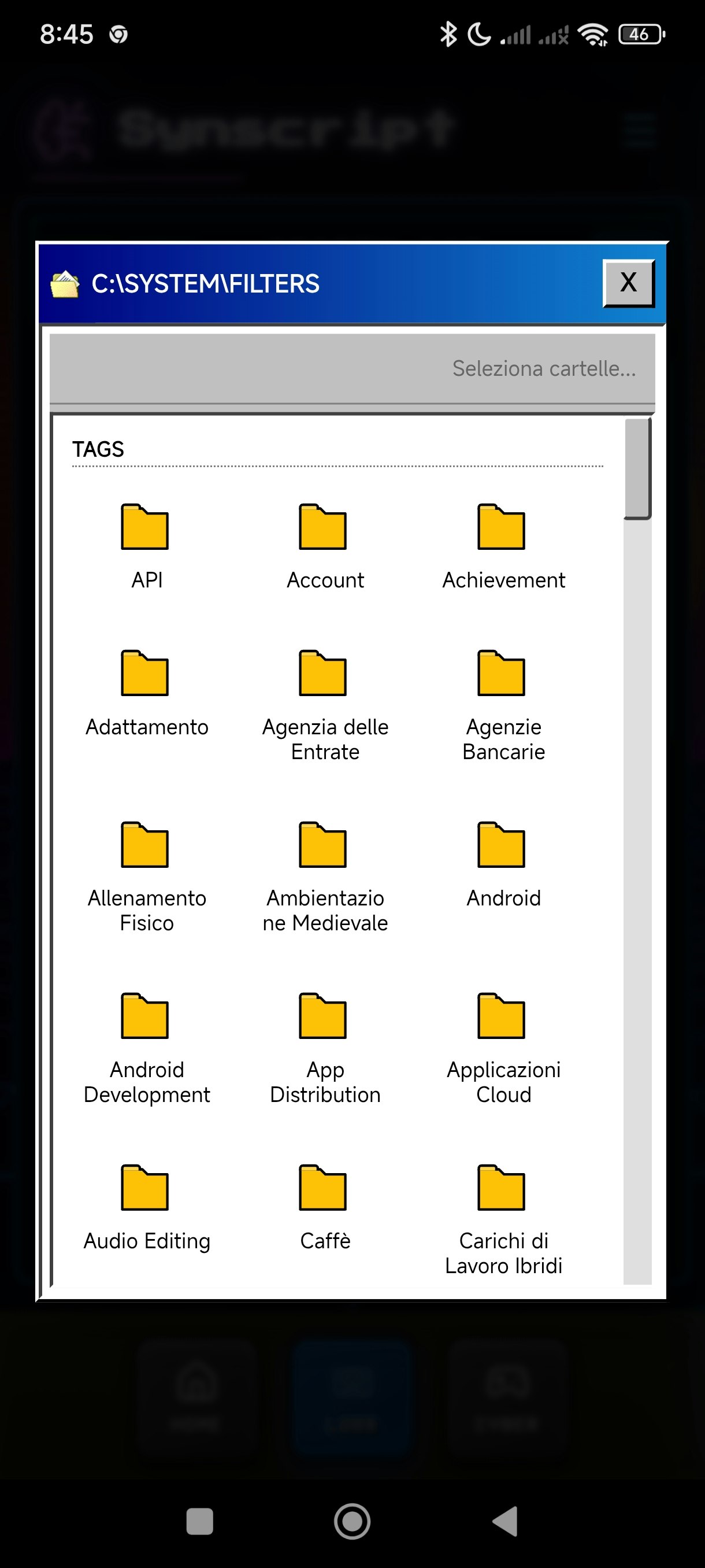 Synscript screenshot 1