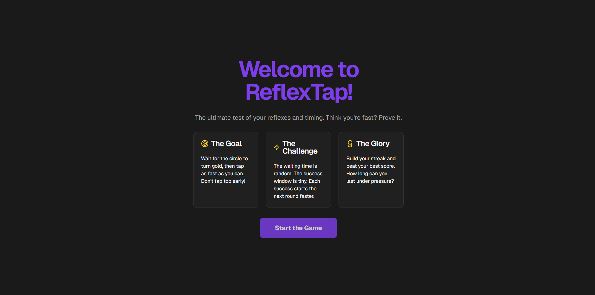 ReflexTap screenshot 1