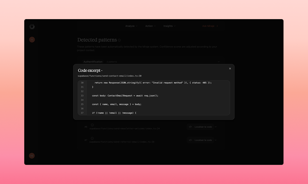 Miraje screenshot 3