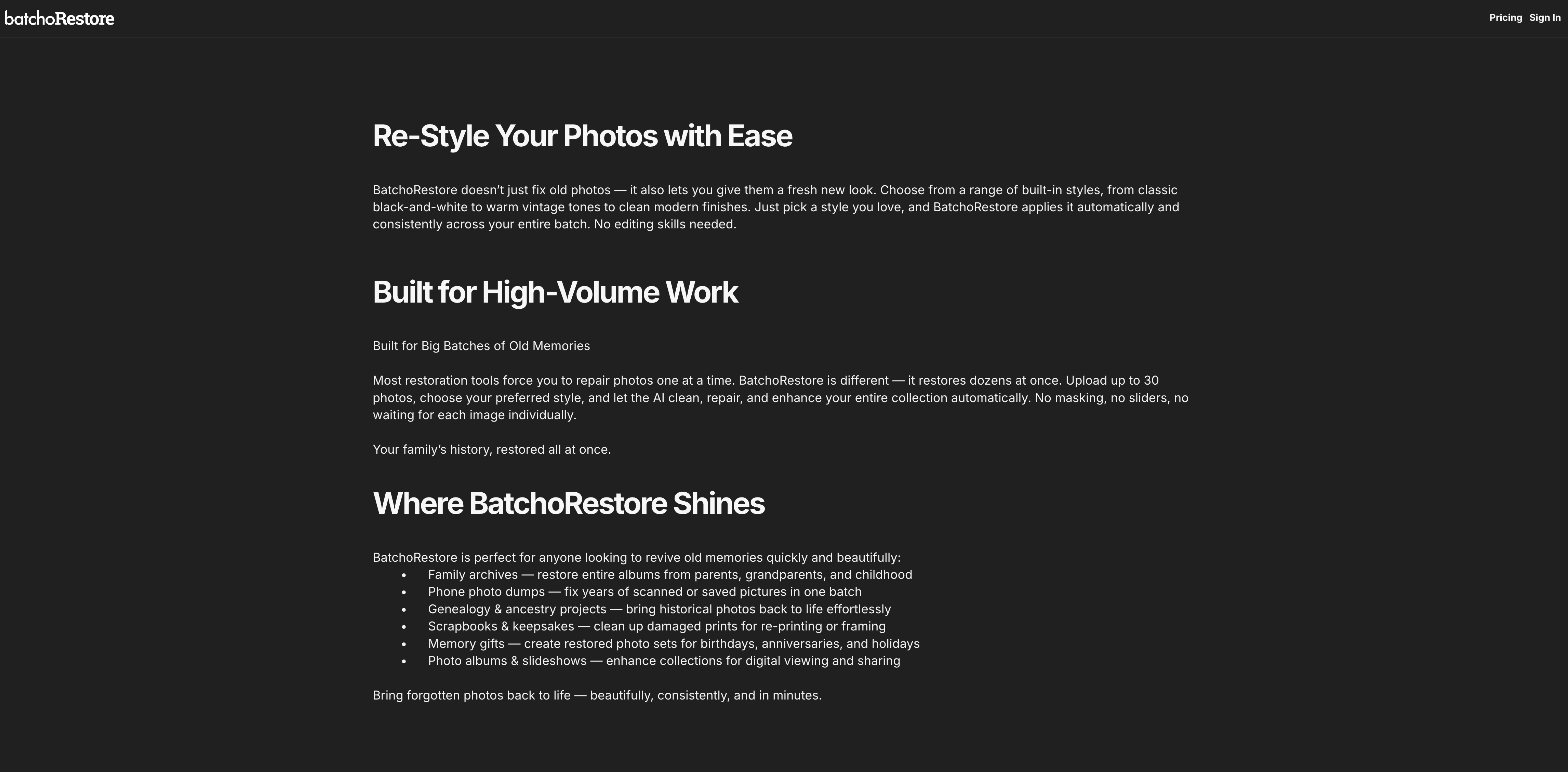 BatchoRestore screenshot 3