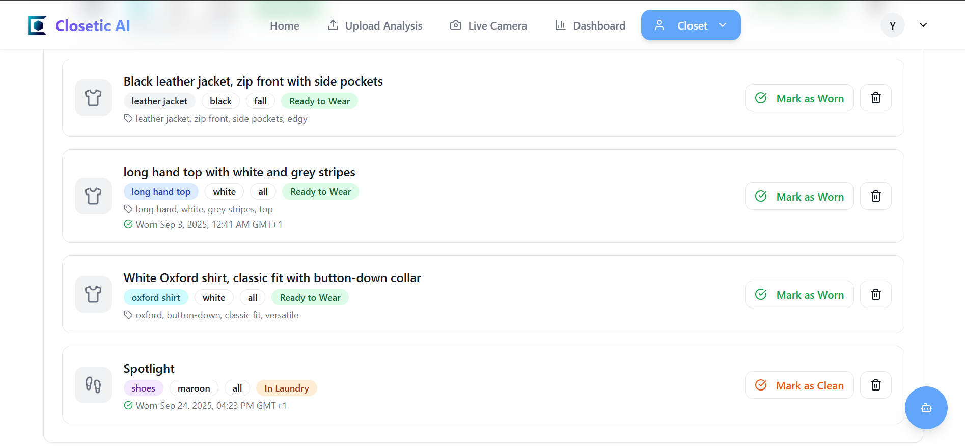 Closetic screenshot 5