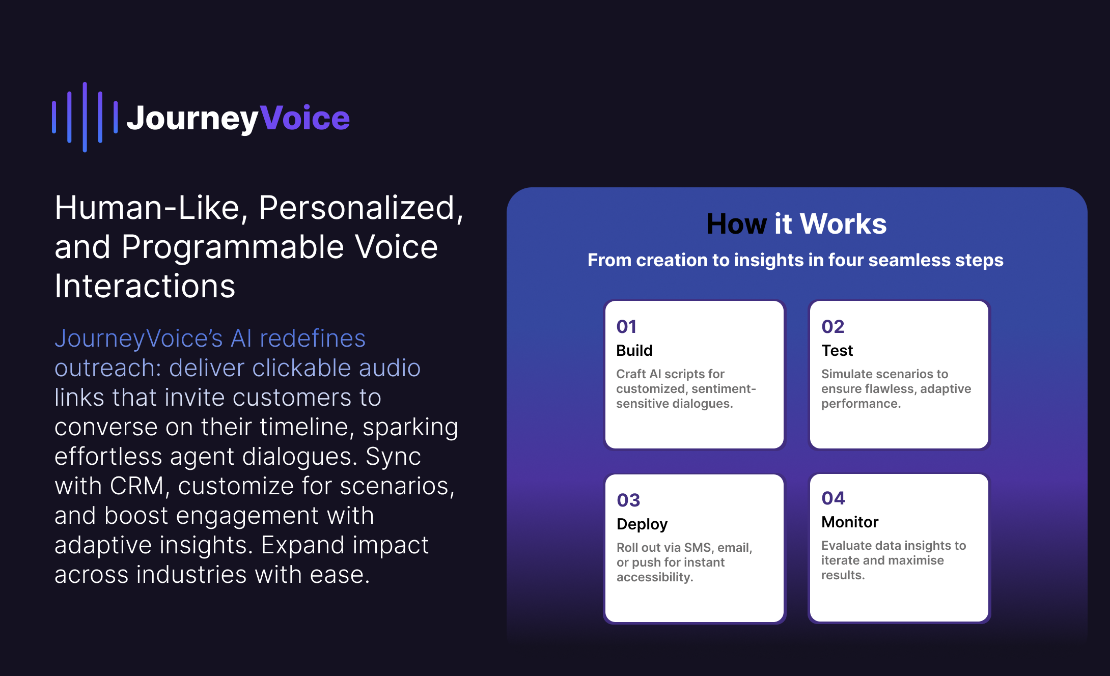 JourneyVoice - AI Voice That Waits screenshot 2