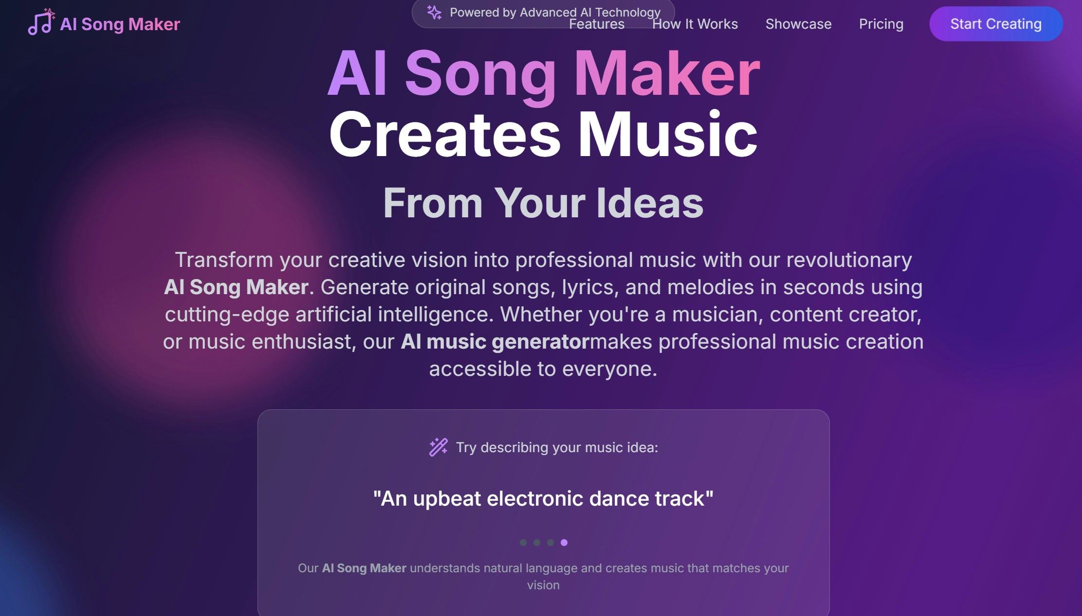AI Song Maker screenshot 1
