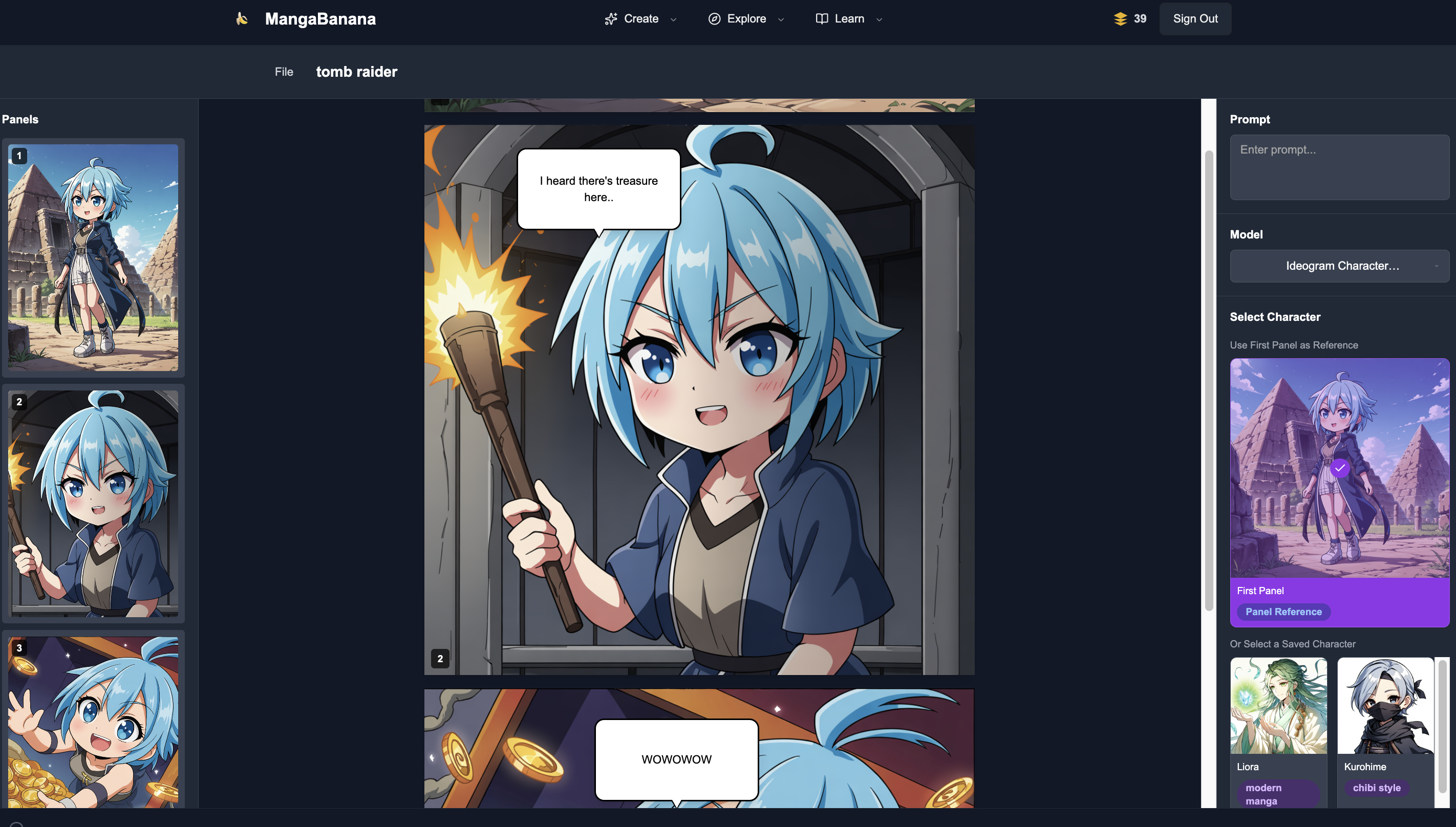 MangaBanana screenshot 1