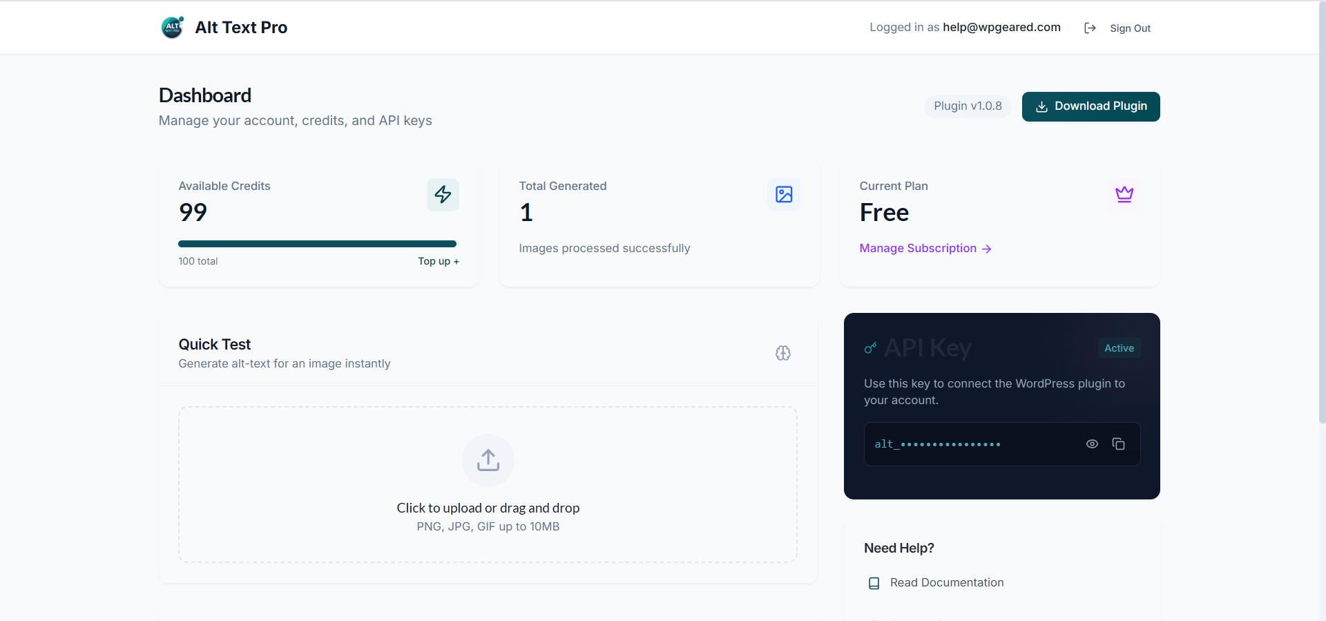 Alt Text Pro screenshot 1