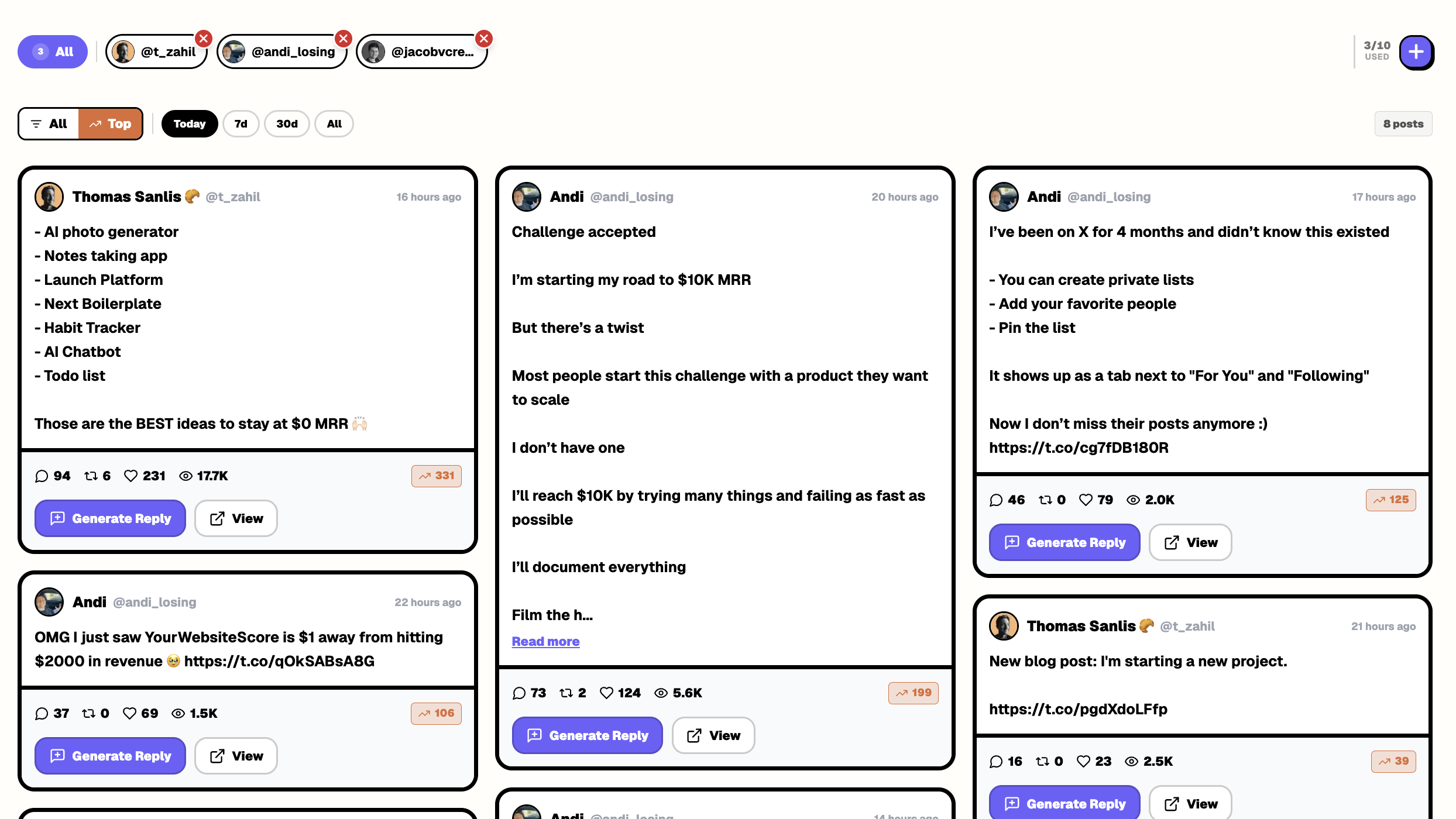 PostPulse screenshot 3