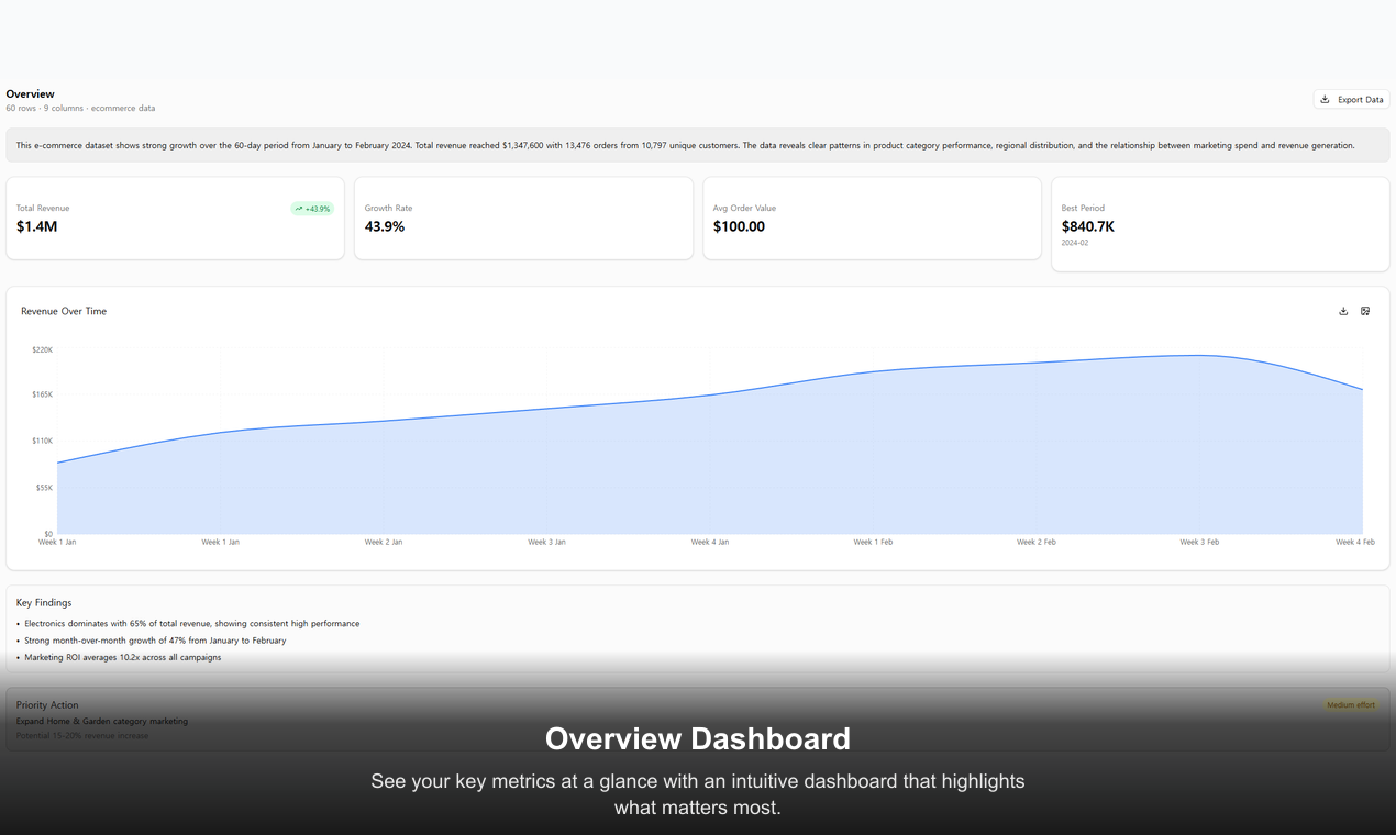 InstantInsight screenshot 1