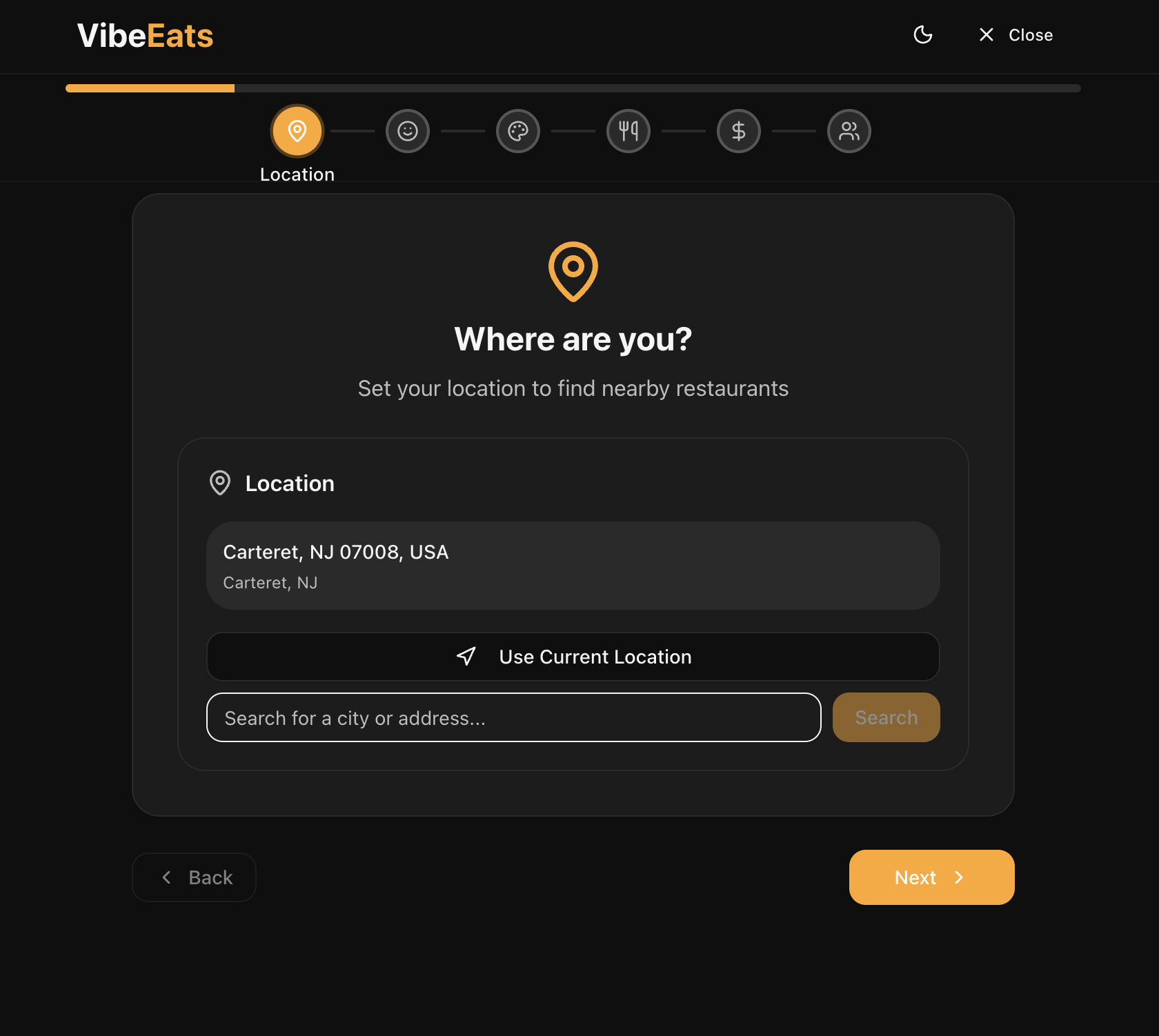 VibeEats screenshot 4