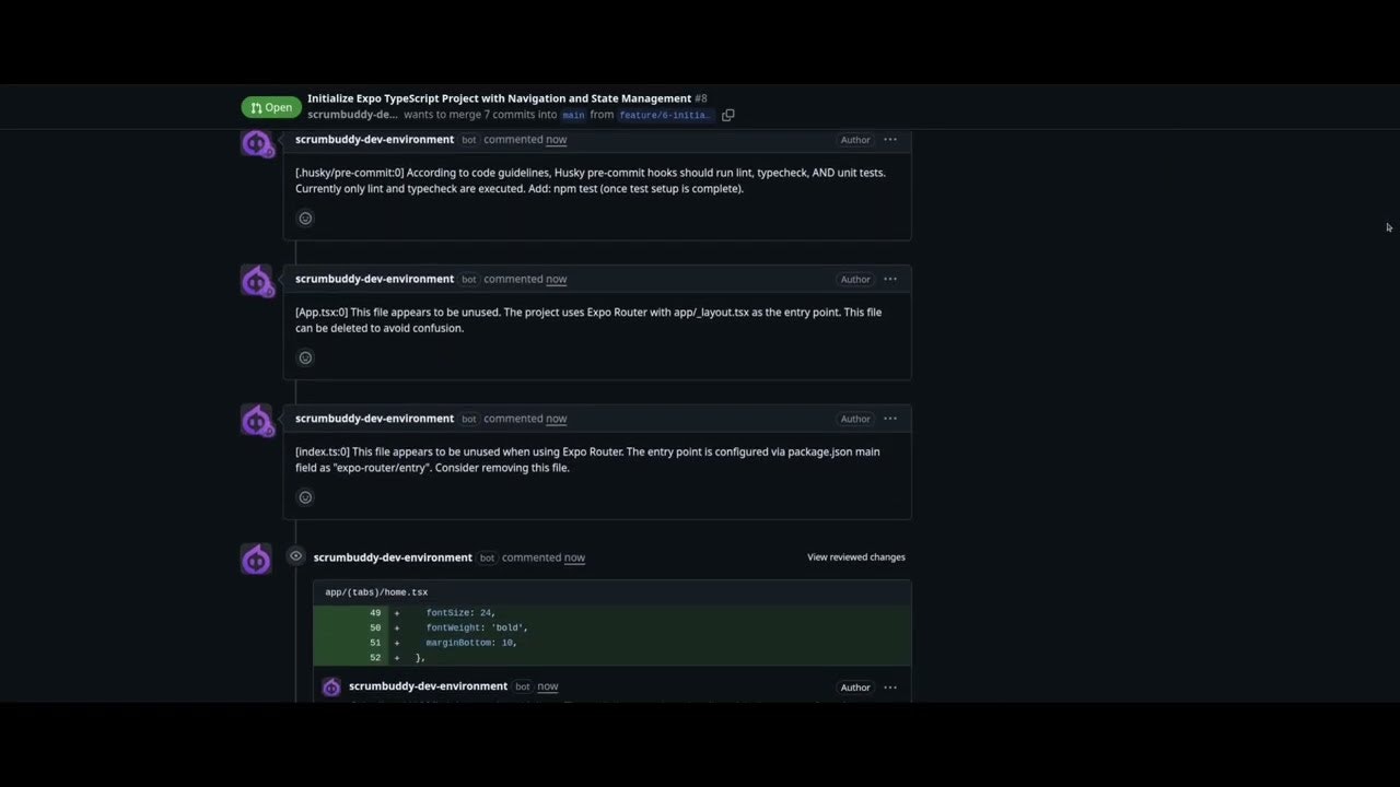 ScrumBuddy screenshot 1