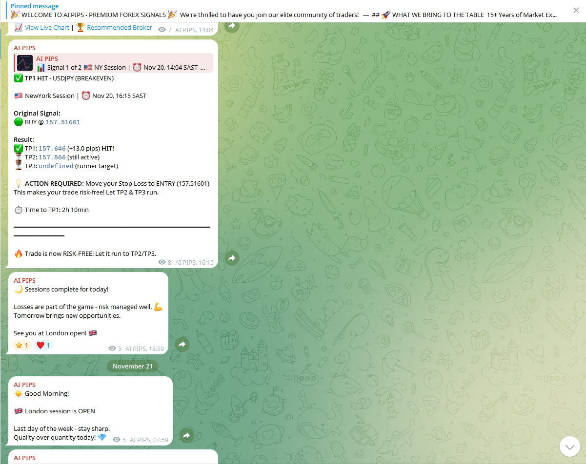 Premium AI-Powered Forex Trading Signals screenshot 5