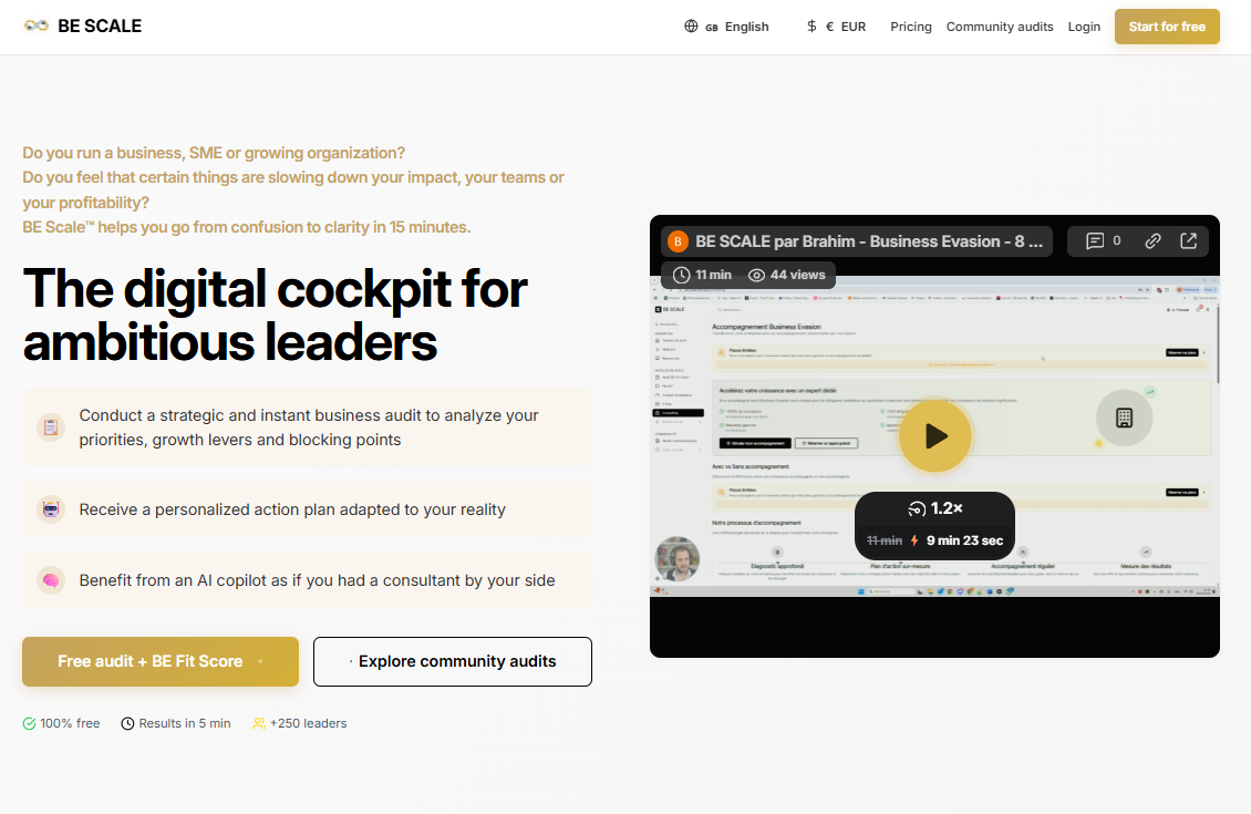 BE SCALE screenshot 2