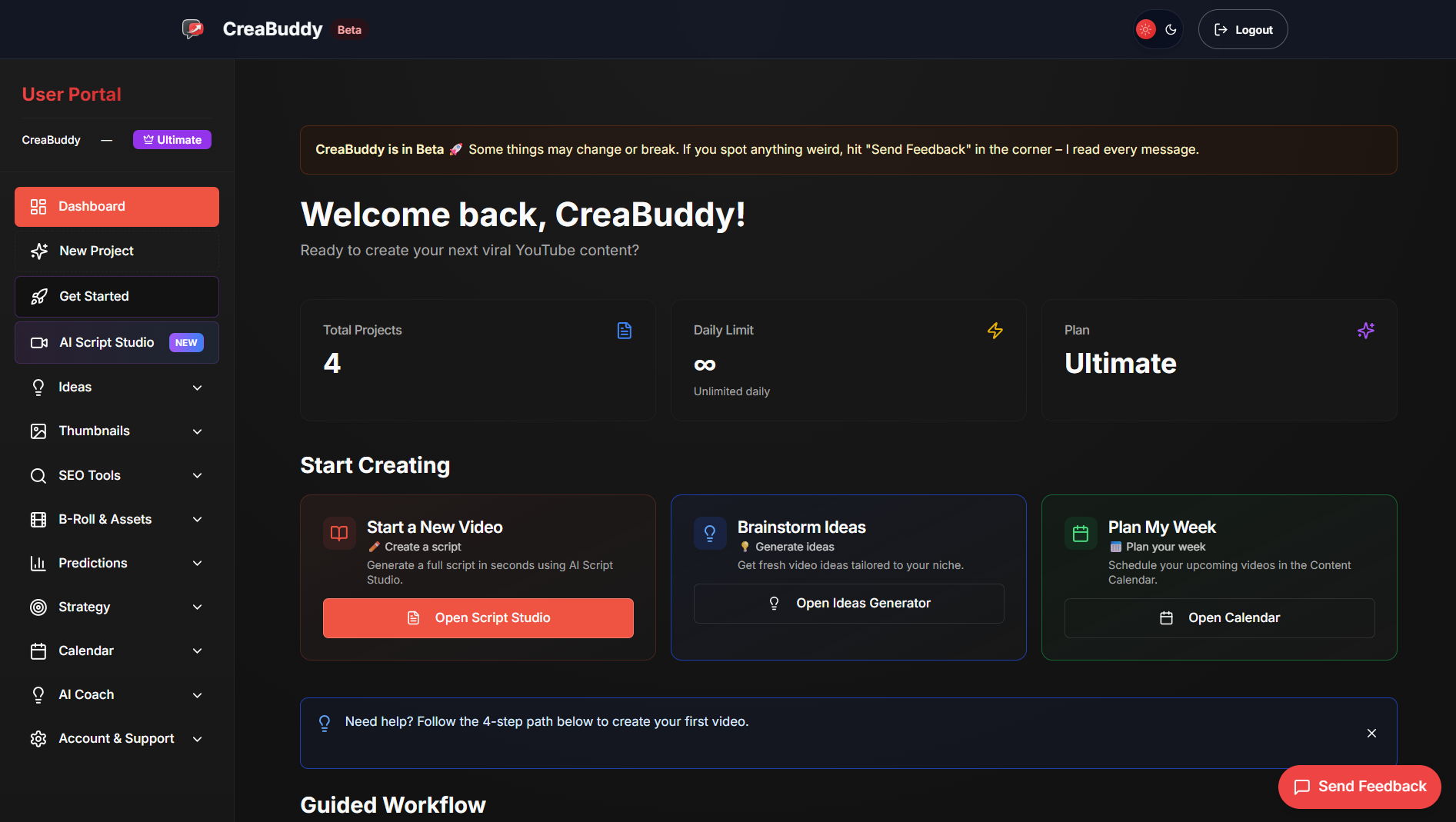 CreaBuddy screenshot 2