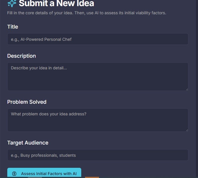 Ideanlytix – AI-Powered Idea to Strategy screenshot 3