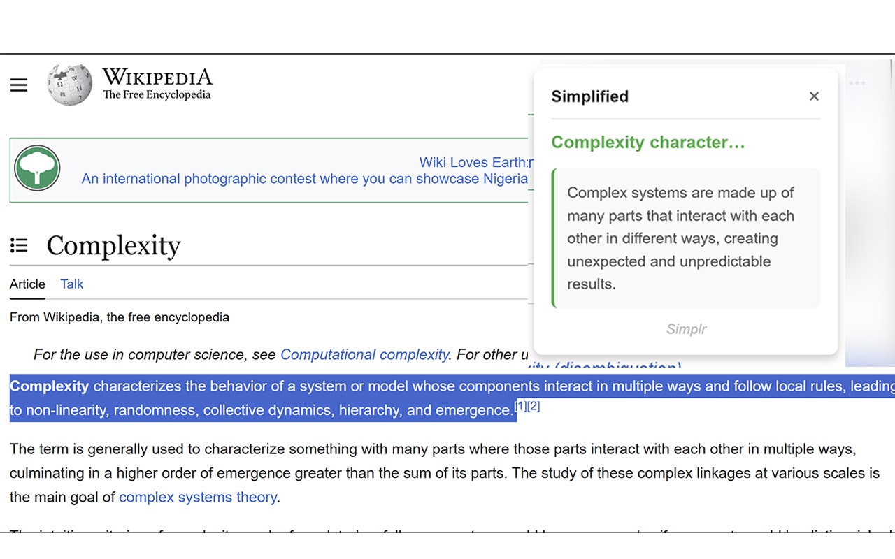 Simplr screenshot 1