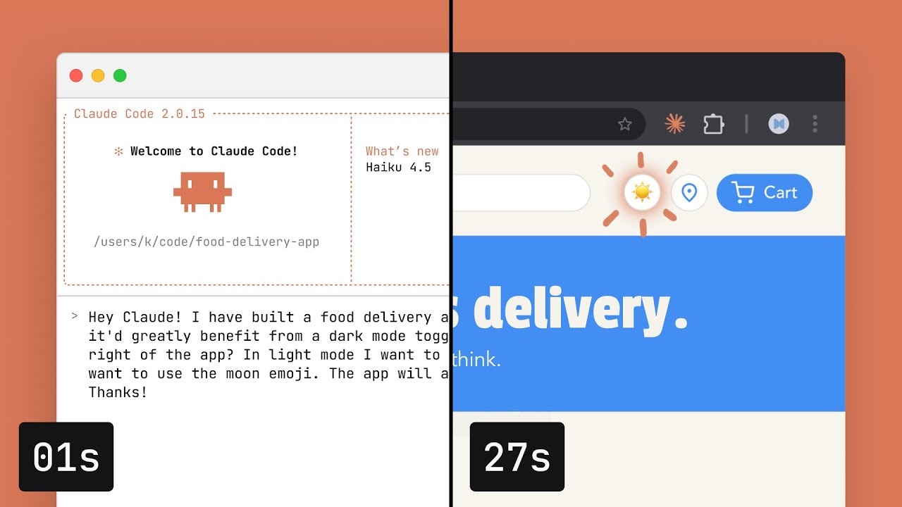 Claude Haiku 4.5 screenshot