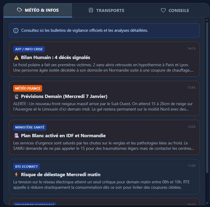 Hexagone Alerte screenshot 3