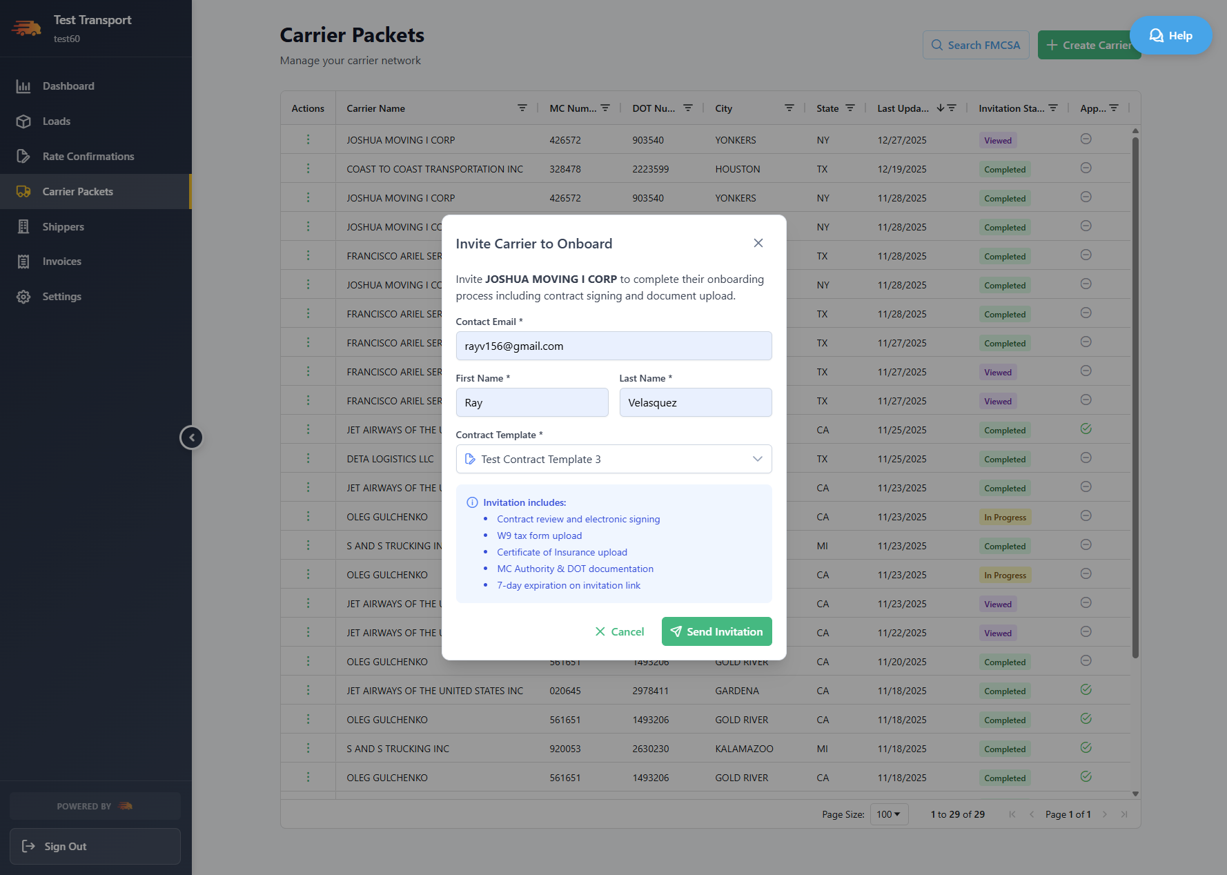 Freight Manager screenshot 5