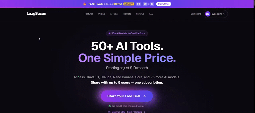 LazySusan: All-In-One AI Command Center screenshot 9