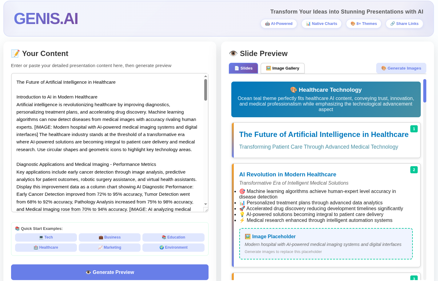 GENIS.AI screenshot 2