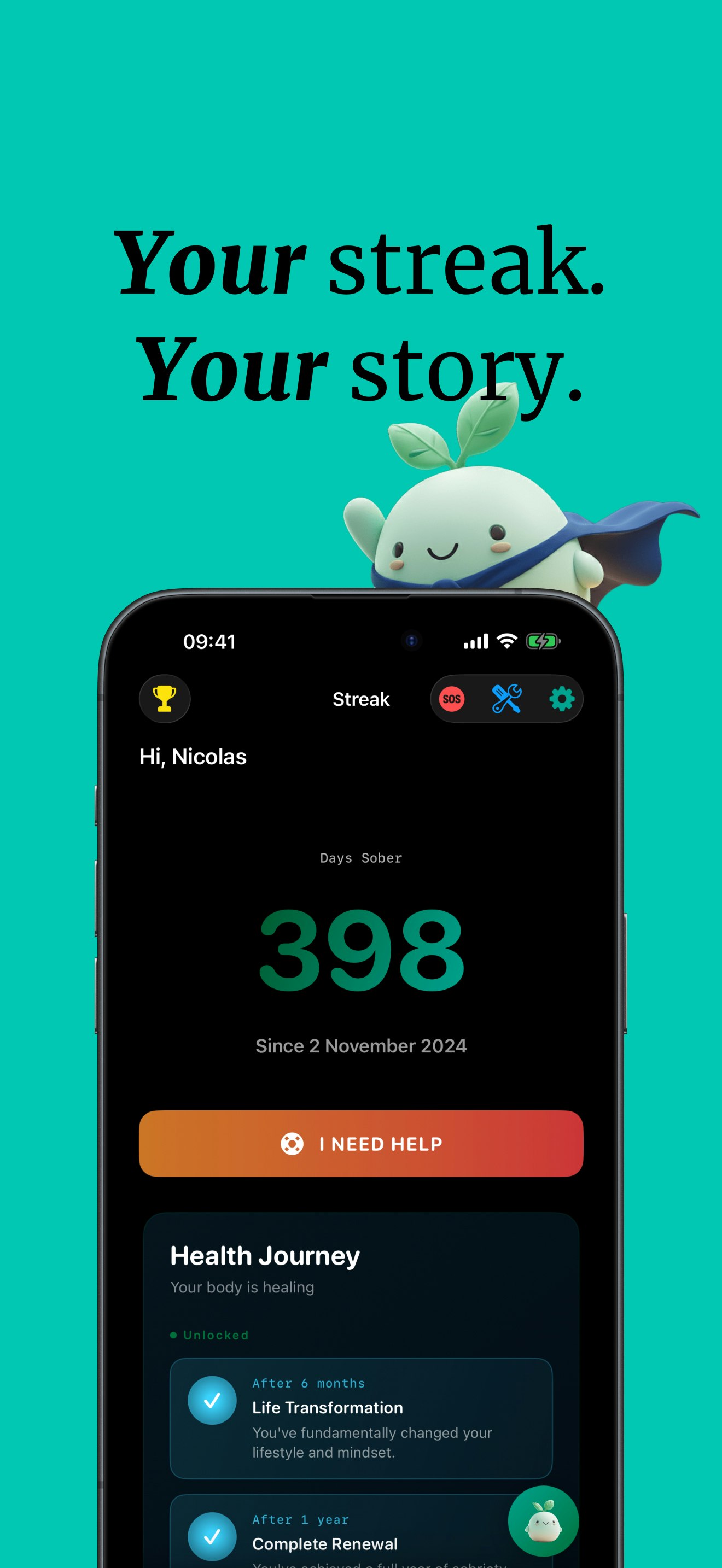 GoSober Launch screenshot 1